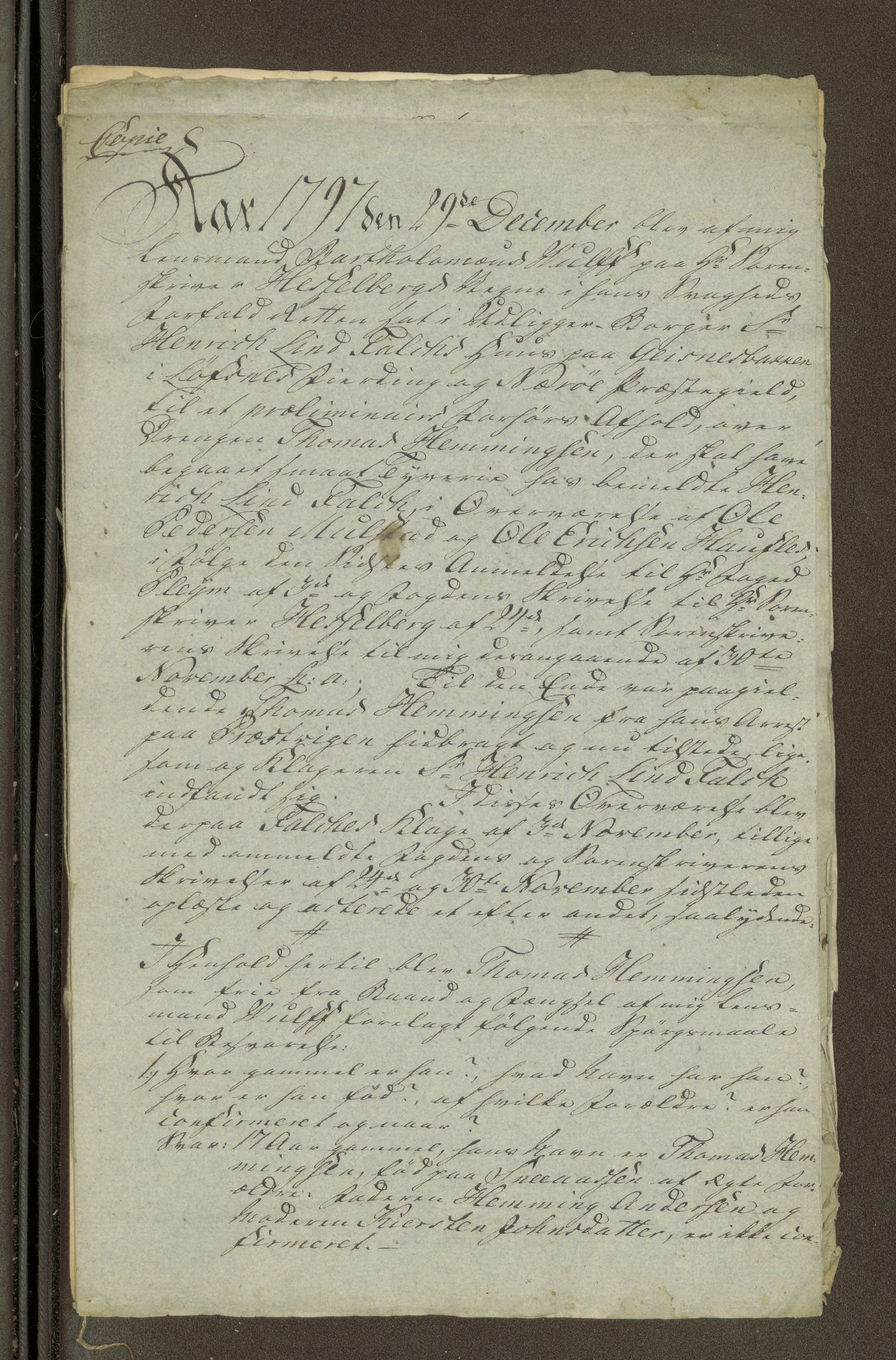 Namdal sorenskriveri, SAT/A-4133/1/1/1O/1Oa/L0007: Sivile og offentlige saker, 1798, s. 429