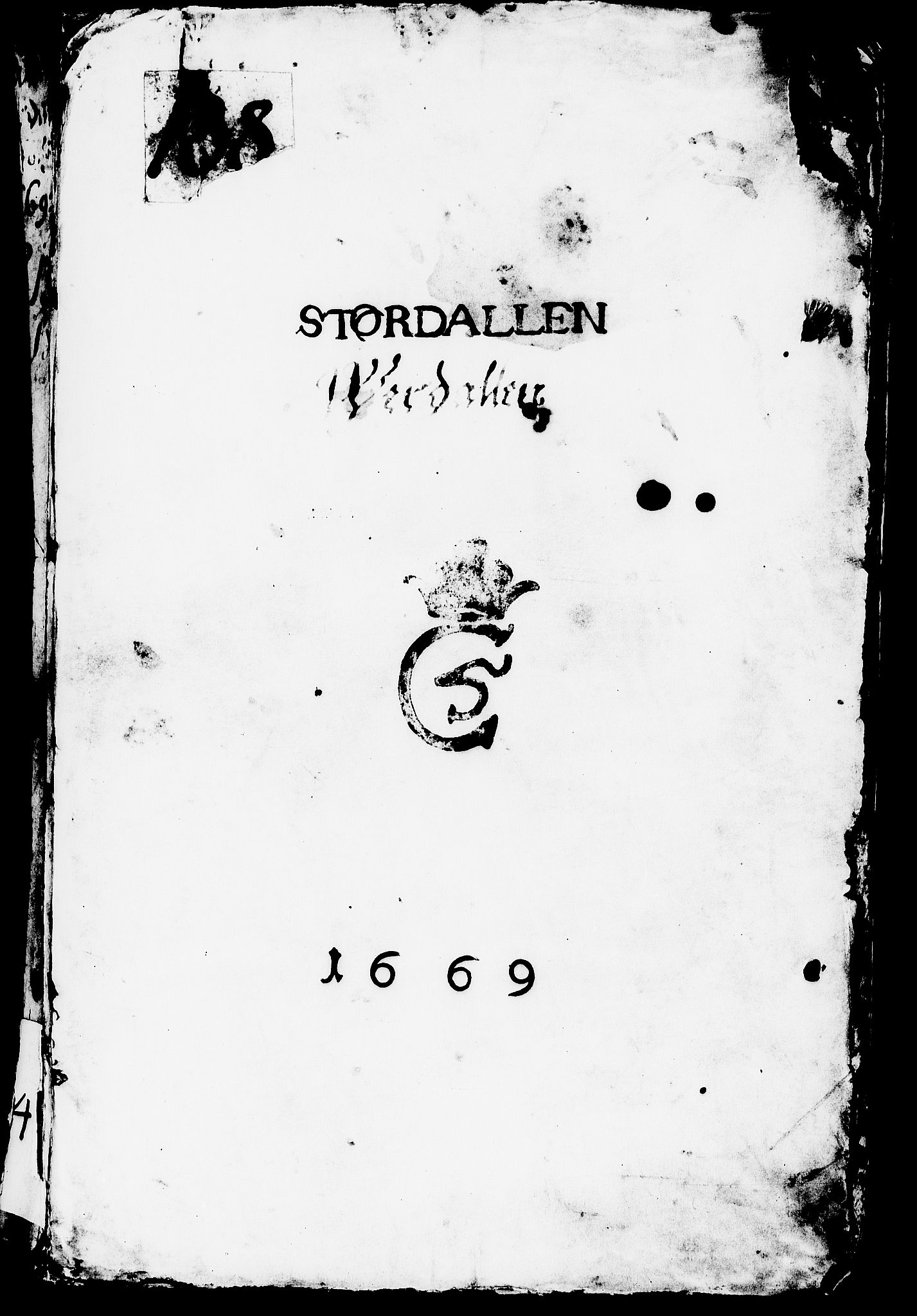 Rentekammeret inntil 1814, Realistisk ordnet avdeling, AV/RA-EA-4070/N/Nb/Nba/L0054: Stjørdal len, 1669