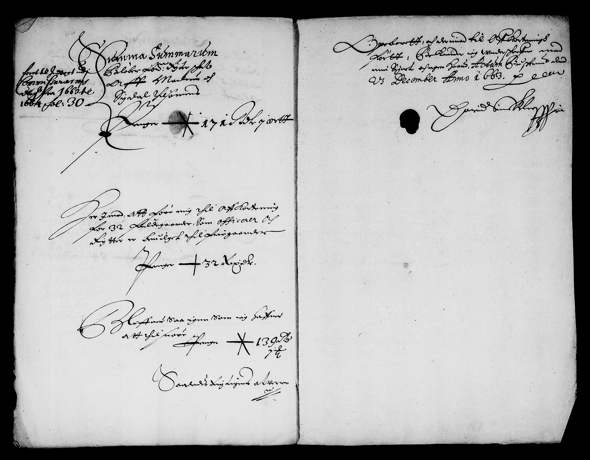 Rentekammeret inntil 1814, Reviderte regnskaper, Stiftamtstueregnskaper, Landkommissariatet på Akershus og Akershus stiftamt, AV/RA-EA-5869/R/Ra/L0018: Landkommissariatet på Akershus, 1663