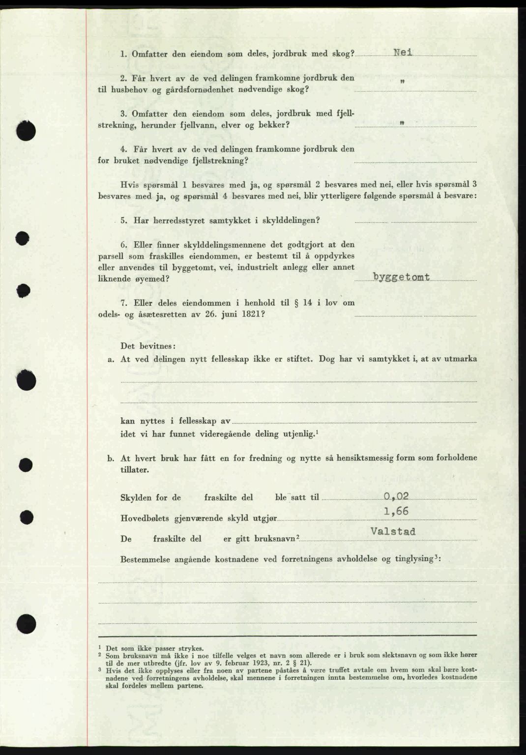 Idd og Marker sorenskriveri, AV/SAO-A-10283/G/Gb/Gbb/L0008: Pantebok nr. A8, 1946-1946, Dagboknr: 1060/1946