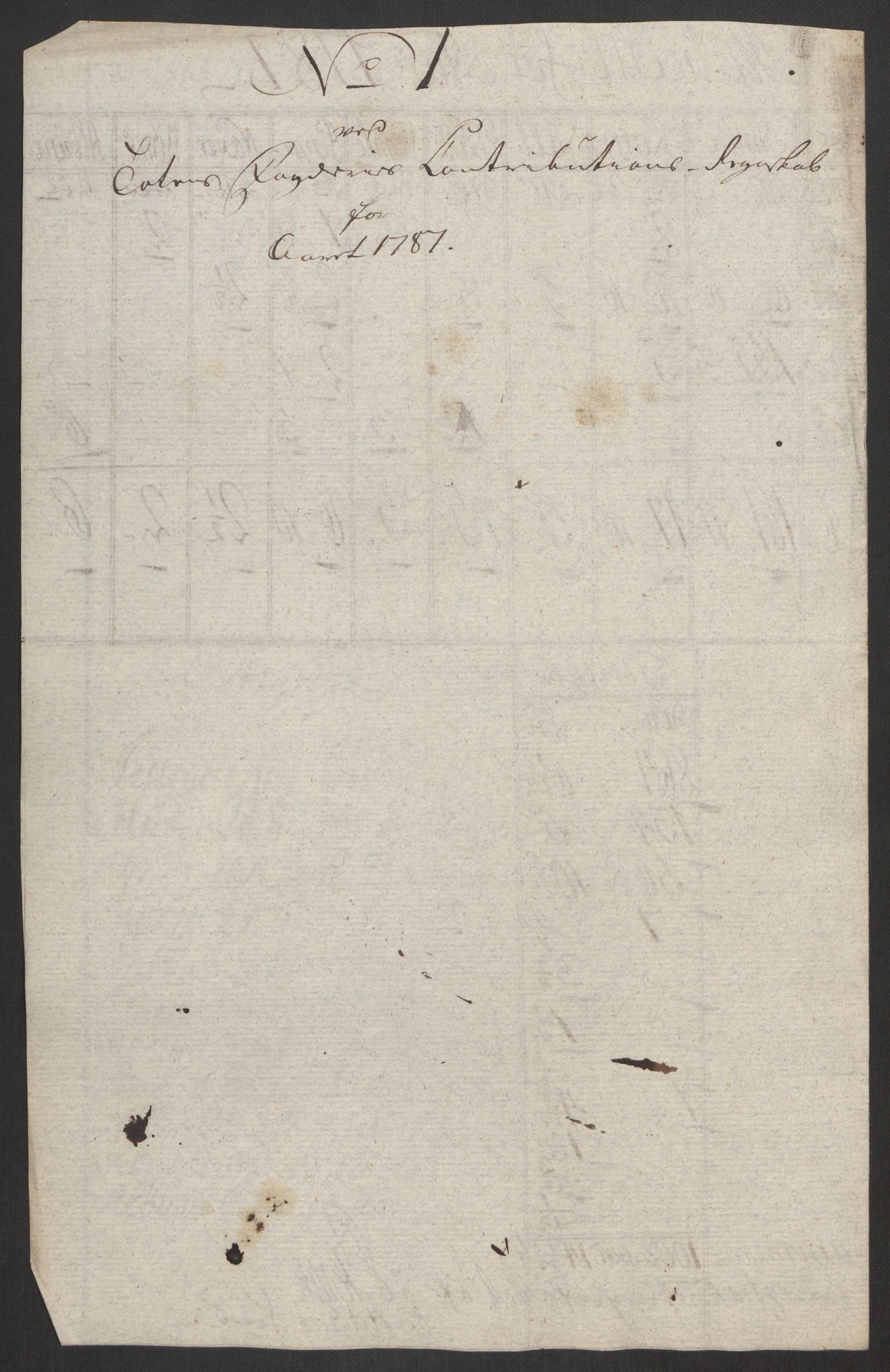 Rentekammeret inntil 1814, Reviderte regnskaper, Fogderegnskap, RA/EA-4092/R19/L1374: Fogderegnskap Toten, Hadeland og Vardal, 1787, s. 37