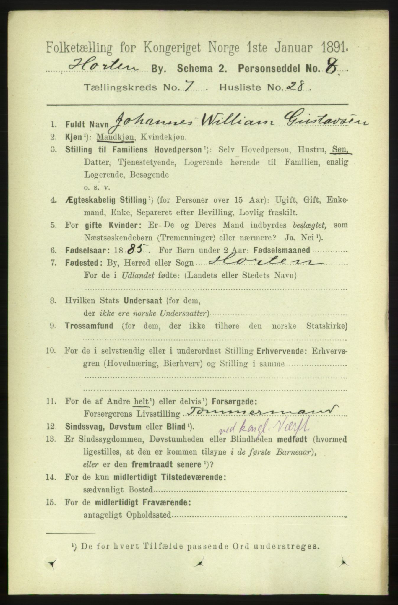 RA, Folketelling 1891 for 0703 Horten ladested, 1891, s. 4644