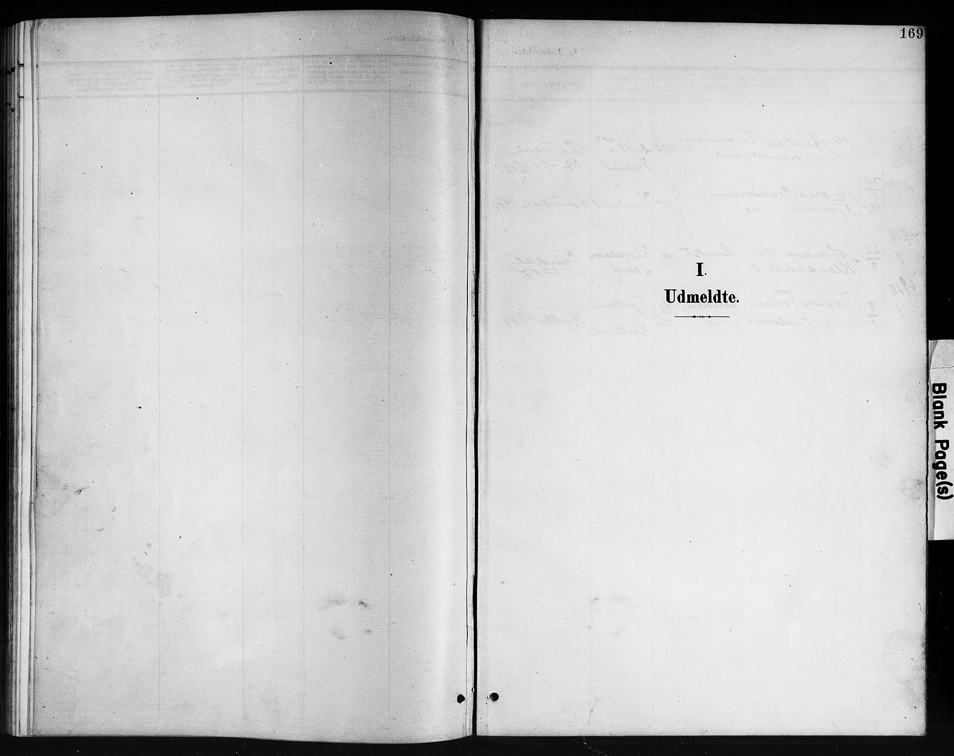 Holum sokneprestkontor, SAK/1111-0022/F/Fb/Fbb/L0004: Klokkerbok nr. B 4, 1899-1920, s. 169