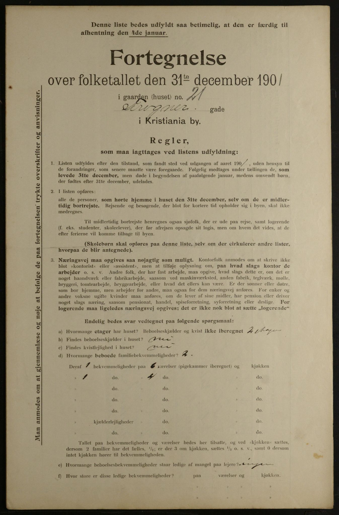 OBA, Kommunal folketelling 31.12.1901 for Kristiania kjøpstad, 1901, s. 10937