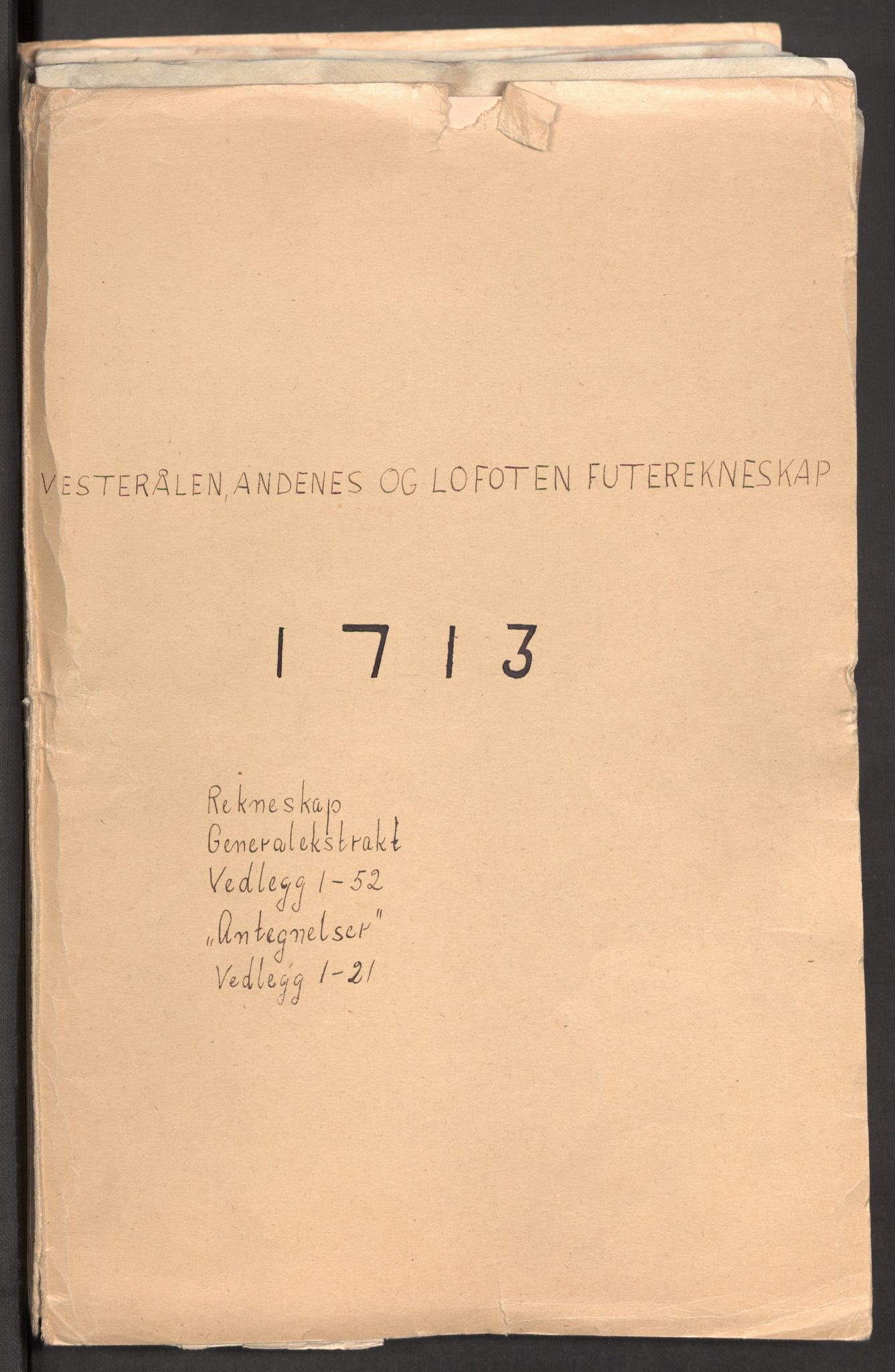 Rentekammeret inntil 1814, Reviderte regnskaper, Fogderegnskap, RA/EA-4092/R67/L4679: Fogderegnskap Vesterålen, Andenes og Lofoten, 1711-1713, s. 66