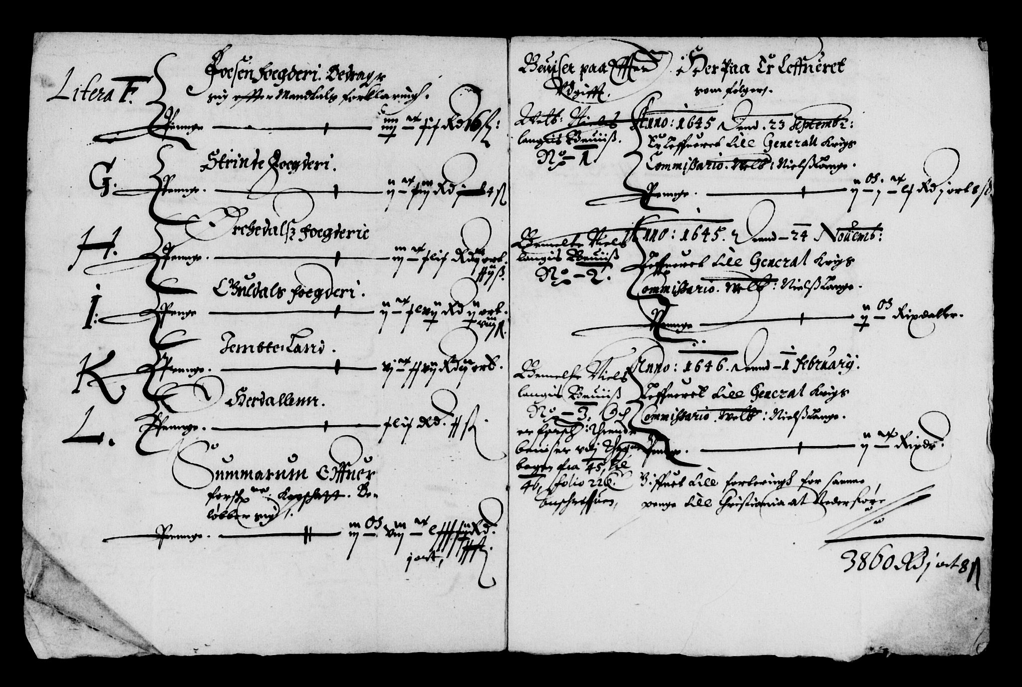 Rentekammeret inntil 1814, Reviderte regnskaper, Lensregnskaper, RA/EA-5023/R/Rb/Rbw/L0086: Trondheim len, 1645-1647