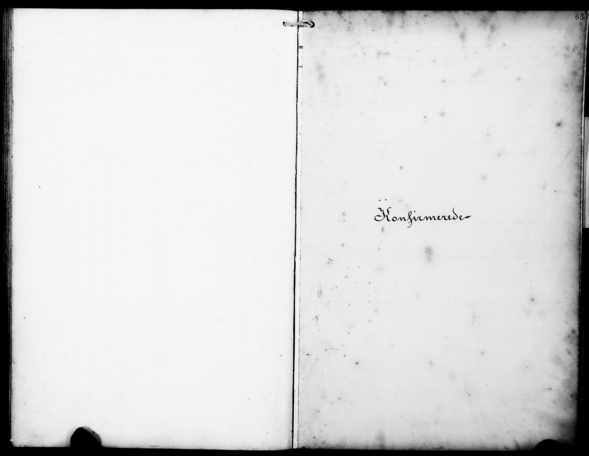 Austevoll Sokneprestembete, SAB/A-74201/H/Hab: Klokkerbok nr. A 5, 1913-1925, s. 65