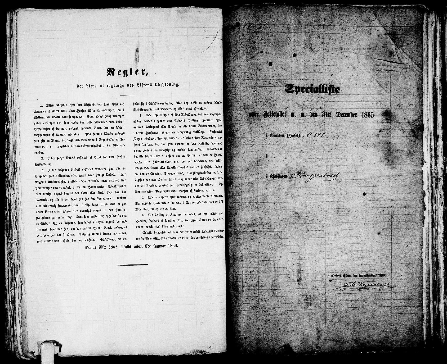 RA, Folketelling 1865 for 0805P Porsgrunn prestegjeld, 1865, s. 362