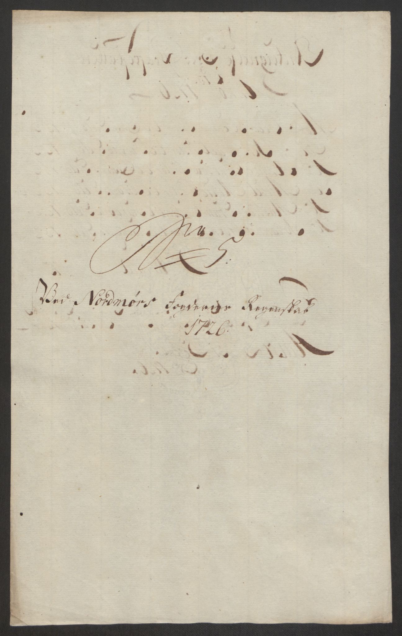 Rentekammeret inntil 1814, Reviderte regnskaper, Fogderegnskap, AV/RA-EA-4092/R56/L3759: Fogderegnskap Nordmøre, 1726, s. 110