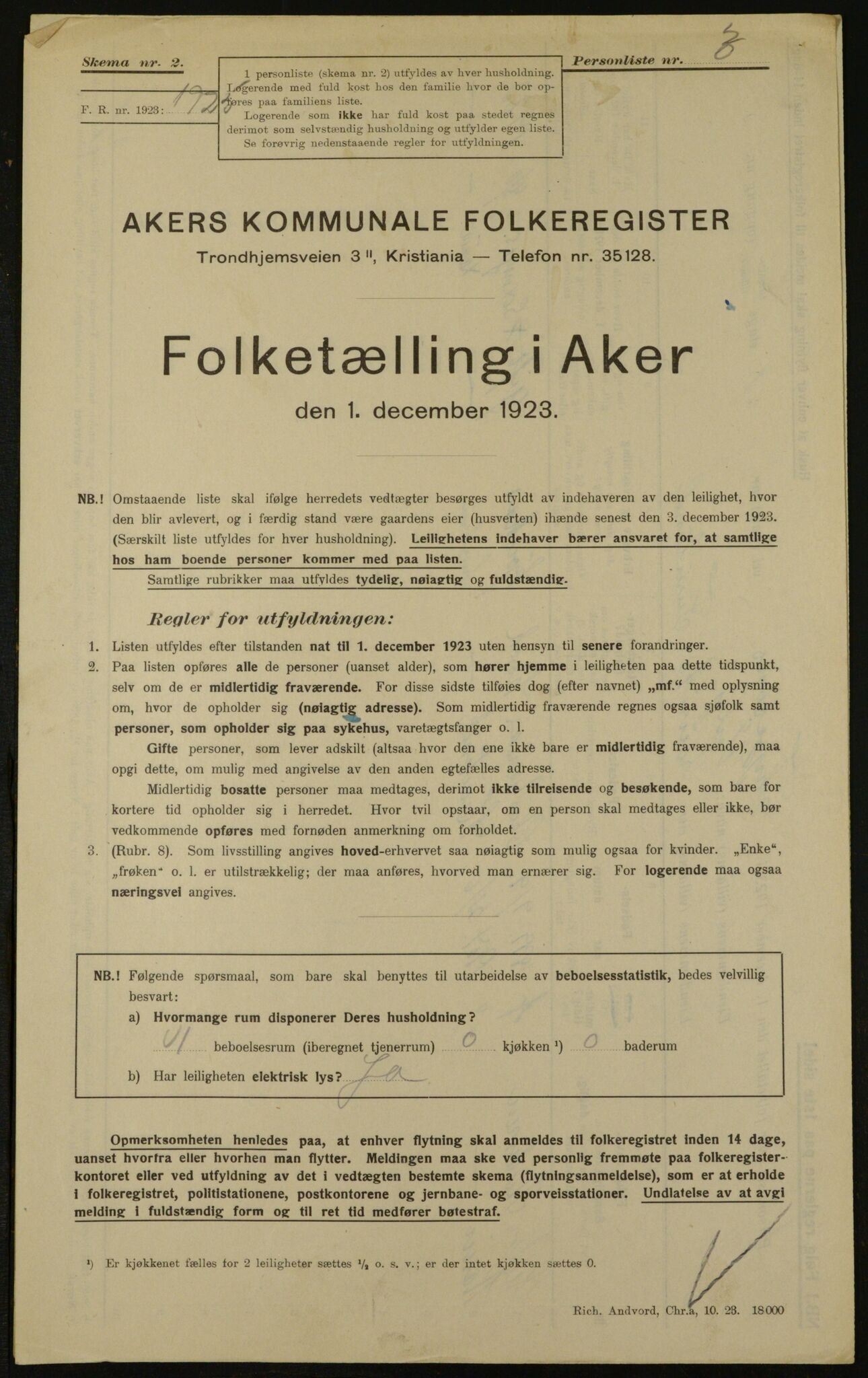 , Kommunal folketelling 1.12.1923 for Aker, 1923, s. 34750