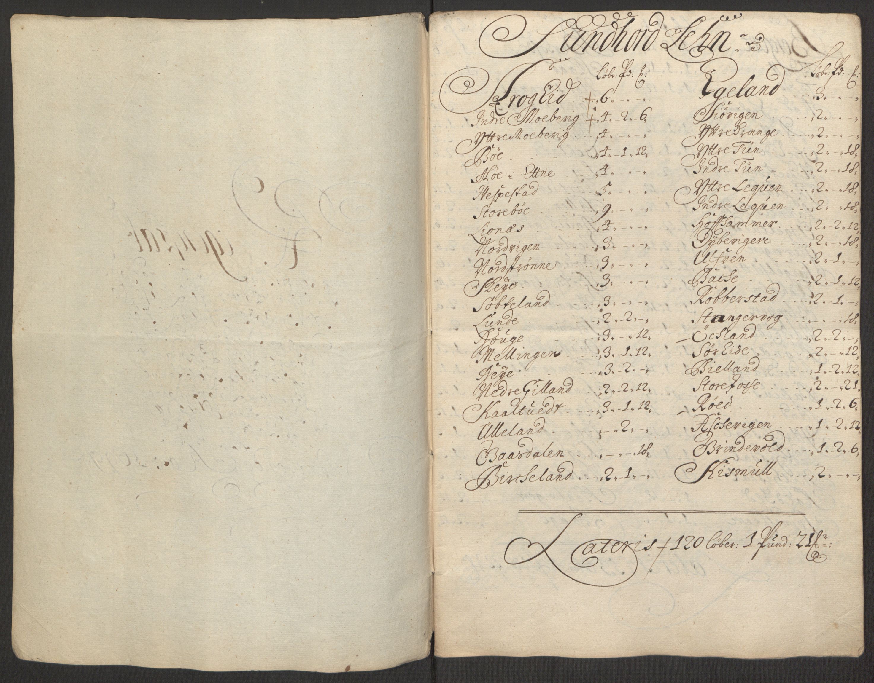 Rentekammeret inntil 1814, Reviderte regnskaper, Fogderegnskap, AV/RA-EA-4092/R50/L3159: Fogderegnskap Lyse kloster, 1691-1709, s. 90
