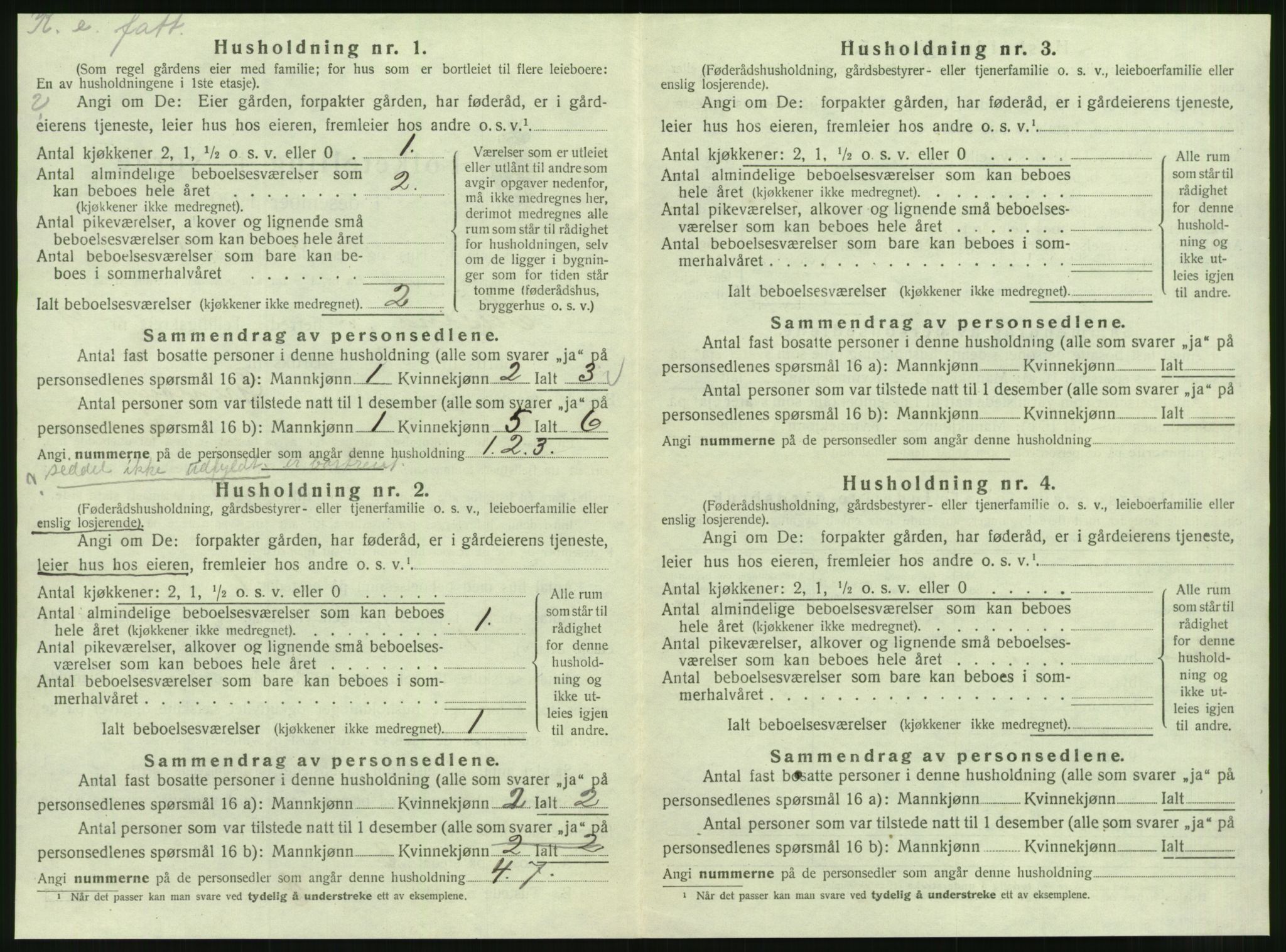 SAT, Folketelling 1920 for 1572 Tustna herred, 1920, s. 588
