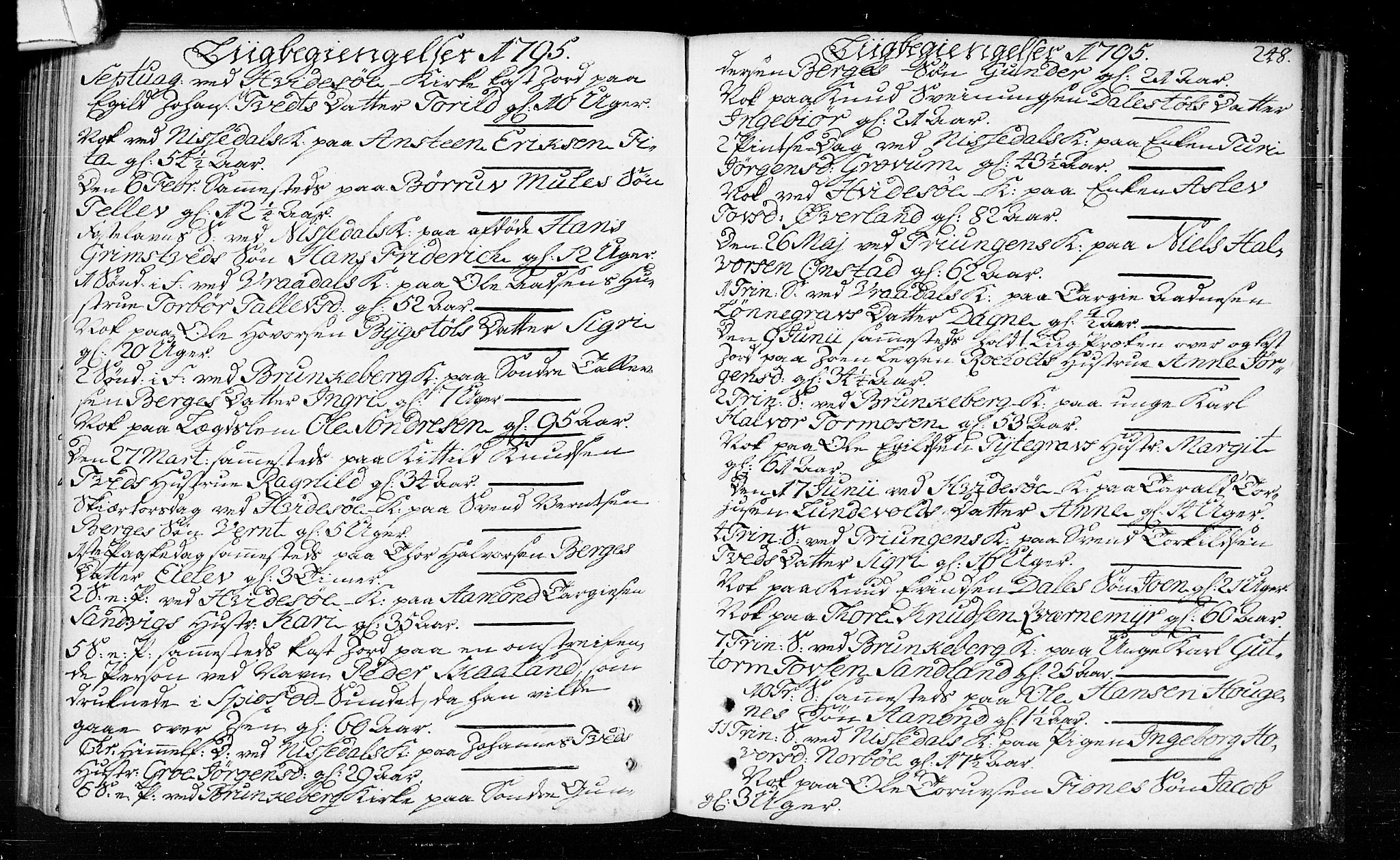 Kviteseid kirkebøker, SAKO/A-276/F/Fa/L0003: Ministerialbok nr. I 3, 1787-1799, s. 248