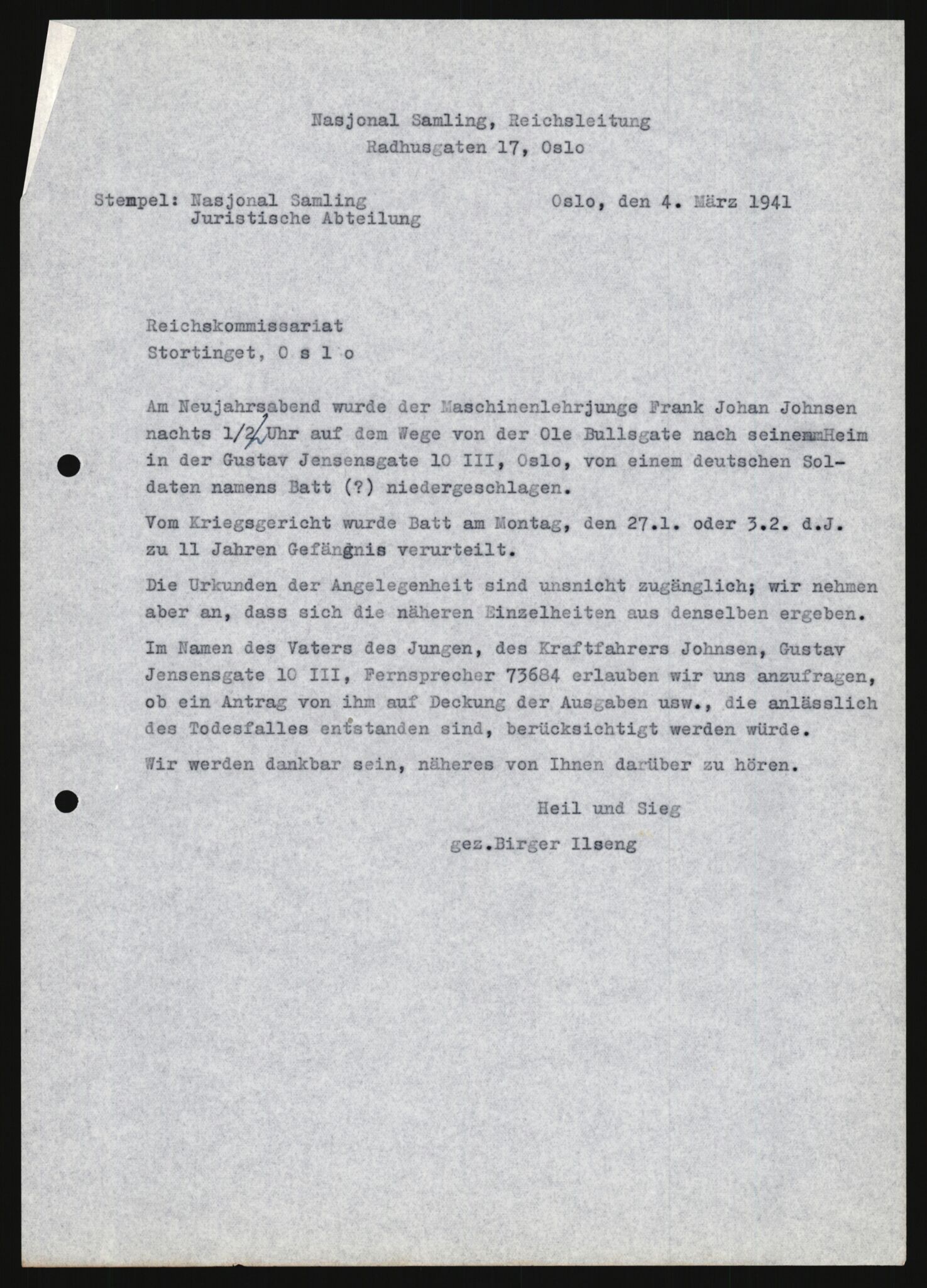 Forsvarets Overkommando. 2 kontor. Arkiv 11.4. Spredte tyske arkivsaker, AV/RA-RAFA-7031/D/Dar/Darb/L0013: Reichskommissariat - Hauptabteilung Vervaltung, 1917-1942, s. 965