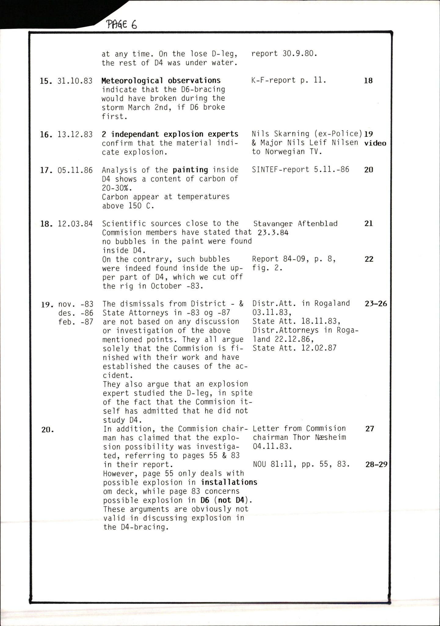 Pa 1660 - Kielland- fondet, AV/SAST-A-102242/X/Xa/L0001: Rapport til overlevende og etterlatte/ Kielland Bulletin, 1980-1998