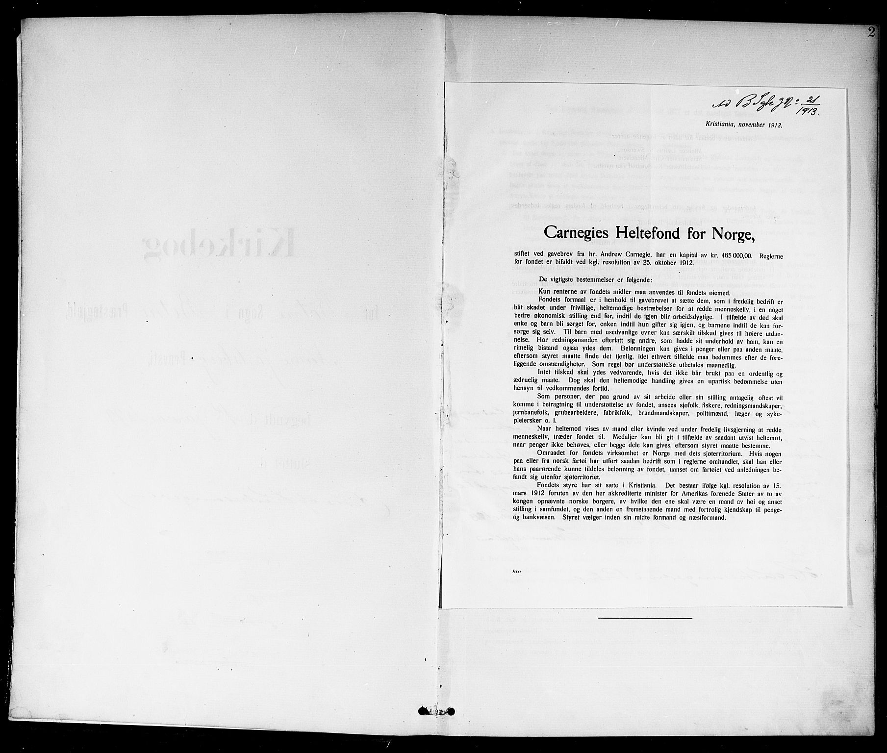 Botne kirkebøker, AV/SAKO-A-340/G/Ga/L0004: Klokkerbok nr. I 4, 1899-1915, s. 2