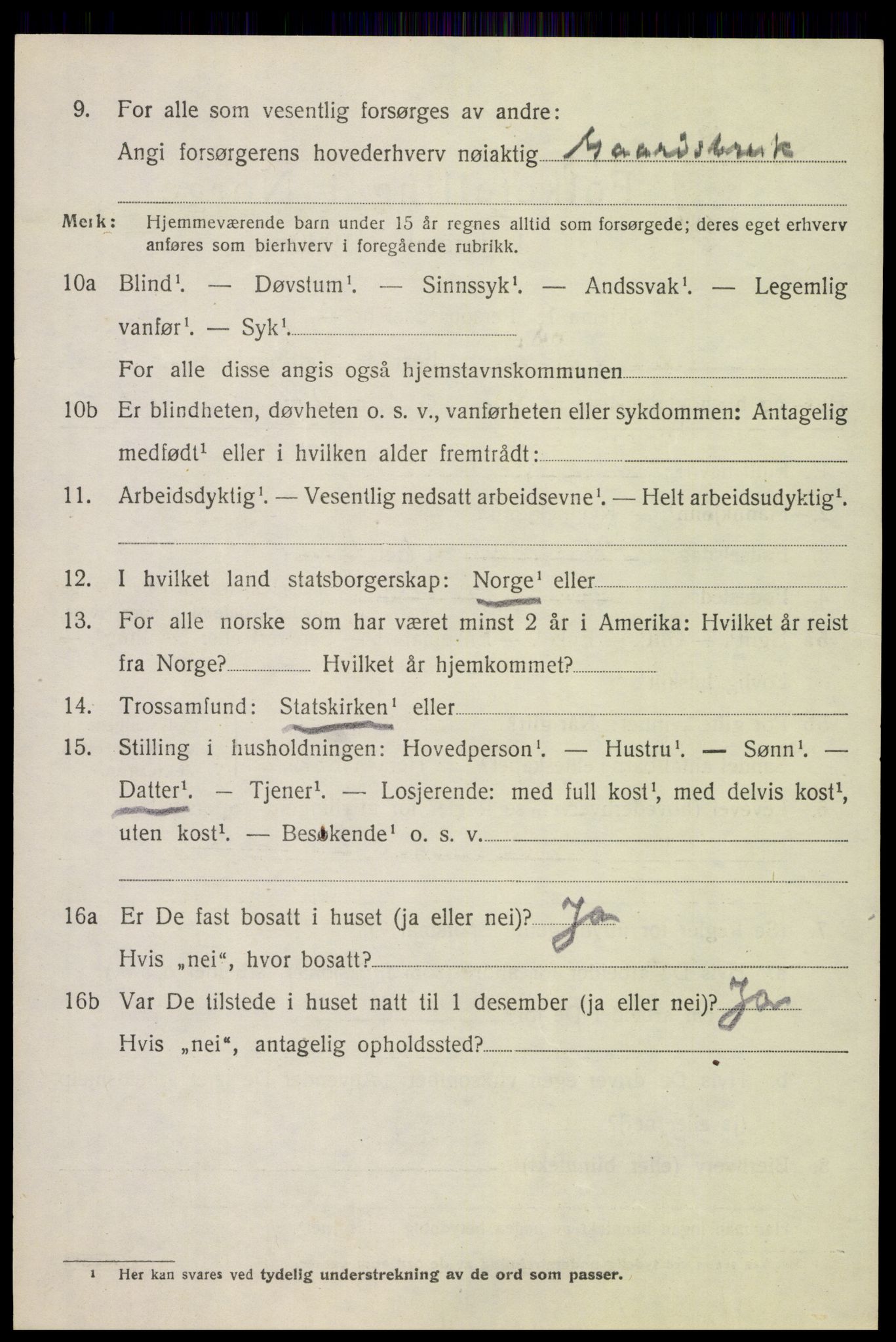 SAH, Folketelling 1920 for 0528 Østre Toten herred, 1920, s. 11269