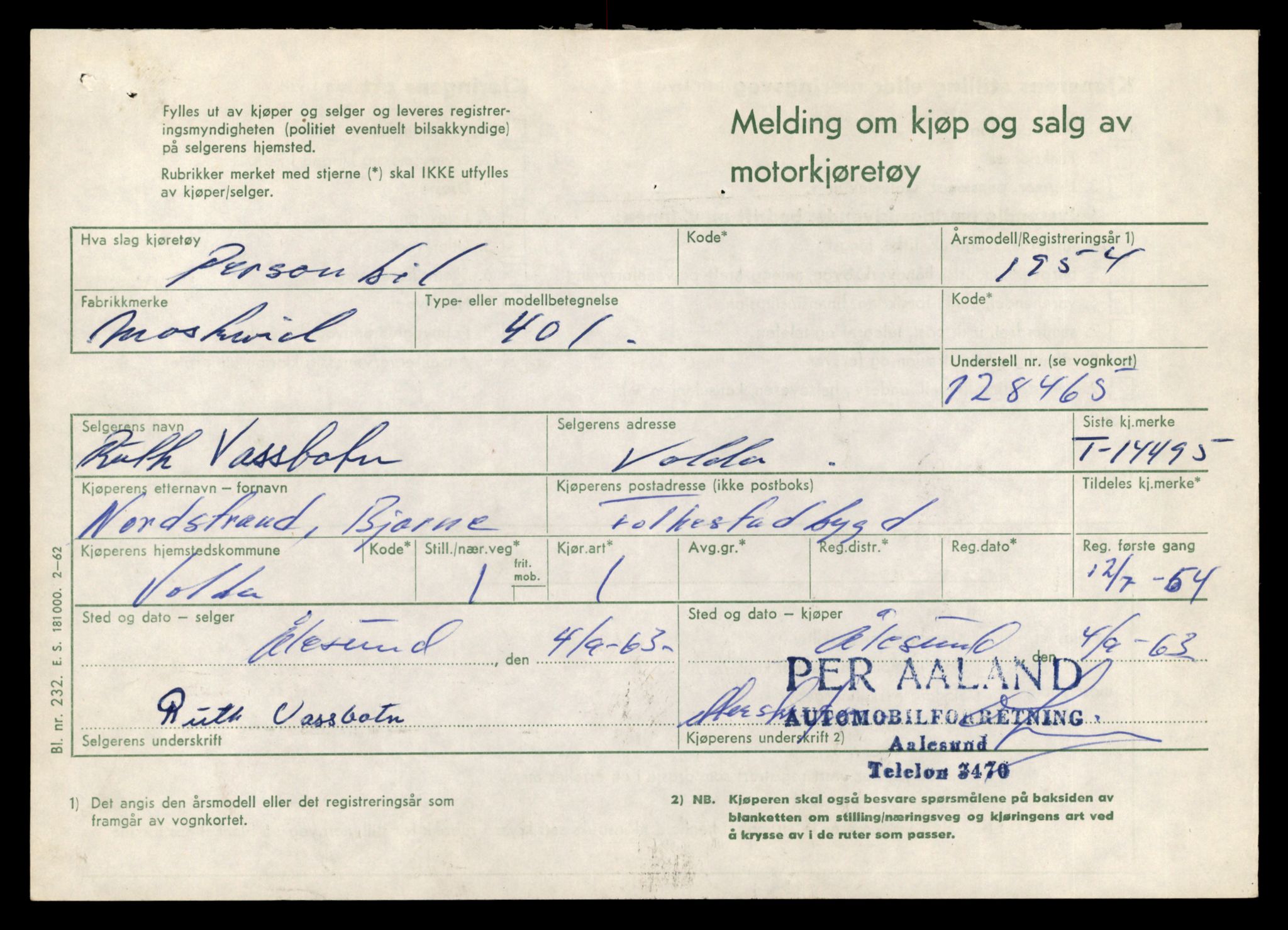 Møre og Romsdal vegkontor - Ålesund trafikkstasjon, AV/SAT-A-4099/F/Fe/L0046: Registreringskort for kjøretøy T 14445 - T 14579, 1927-1998
