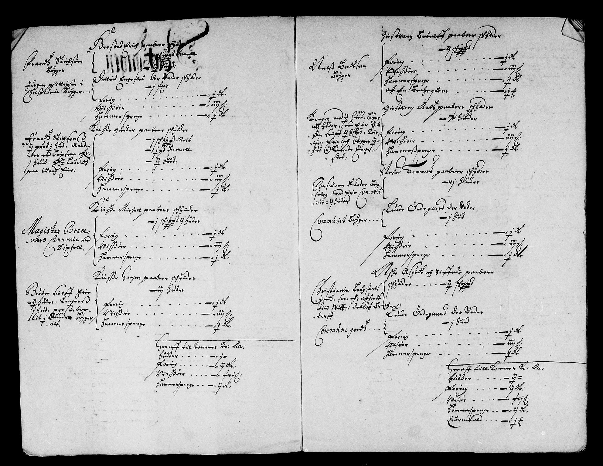 Rentekammeret inntil 1814, Reviderte regnskaper, Stiftamtstueregnskaper, Landkommissariatet på Akershus og Akershus stiftamt, AV/RA-EA-5869/R/Rb/L0057: Akershus stiftamt, 1669