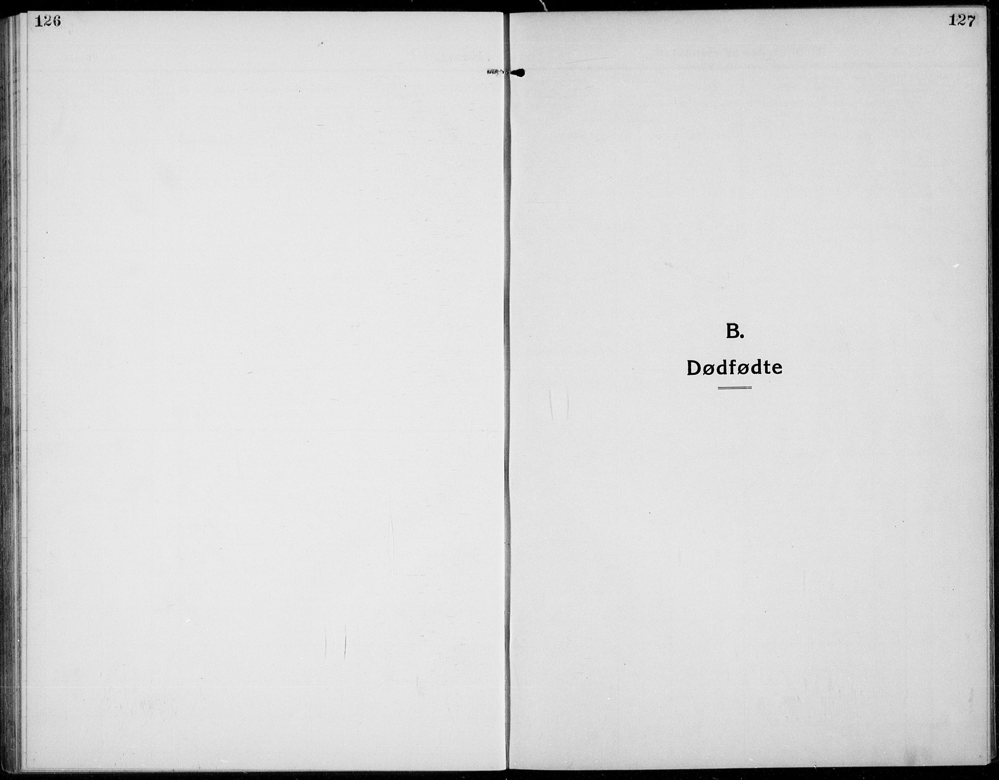 Brøttum prestekontor, SAH/PREST-016/L/La/L0001: Klokkerbok nr. 1, 1921-1941, s. 126-127