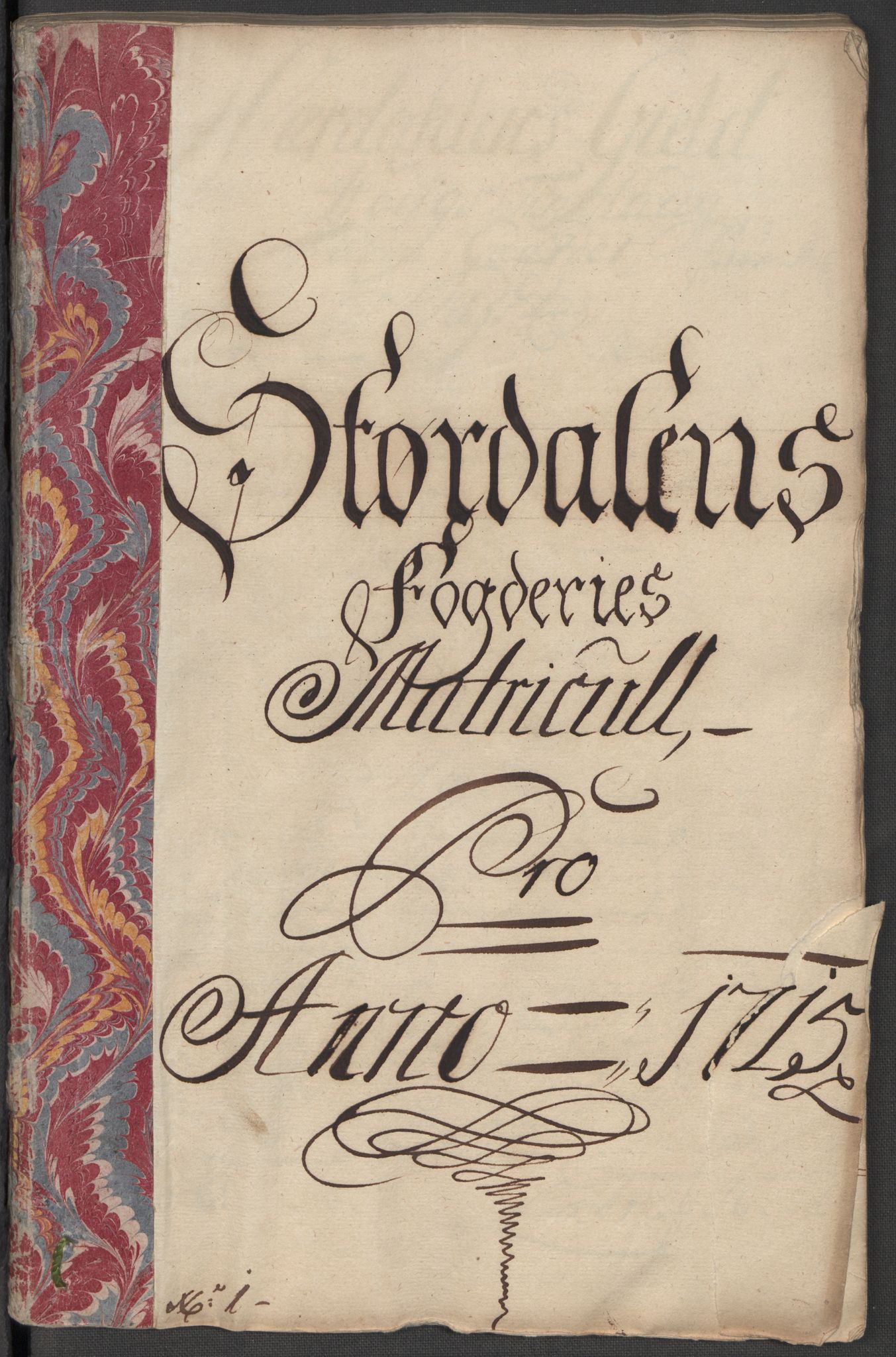 Rentekammeret inntil 1814, Reviderte regnskaper, Fogderegnskap, RA/EA-4092/R62/L4205: Fogderegnskap Stjørdal og Verdal, 1715, s. 13