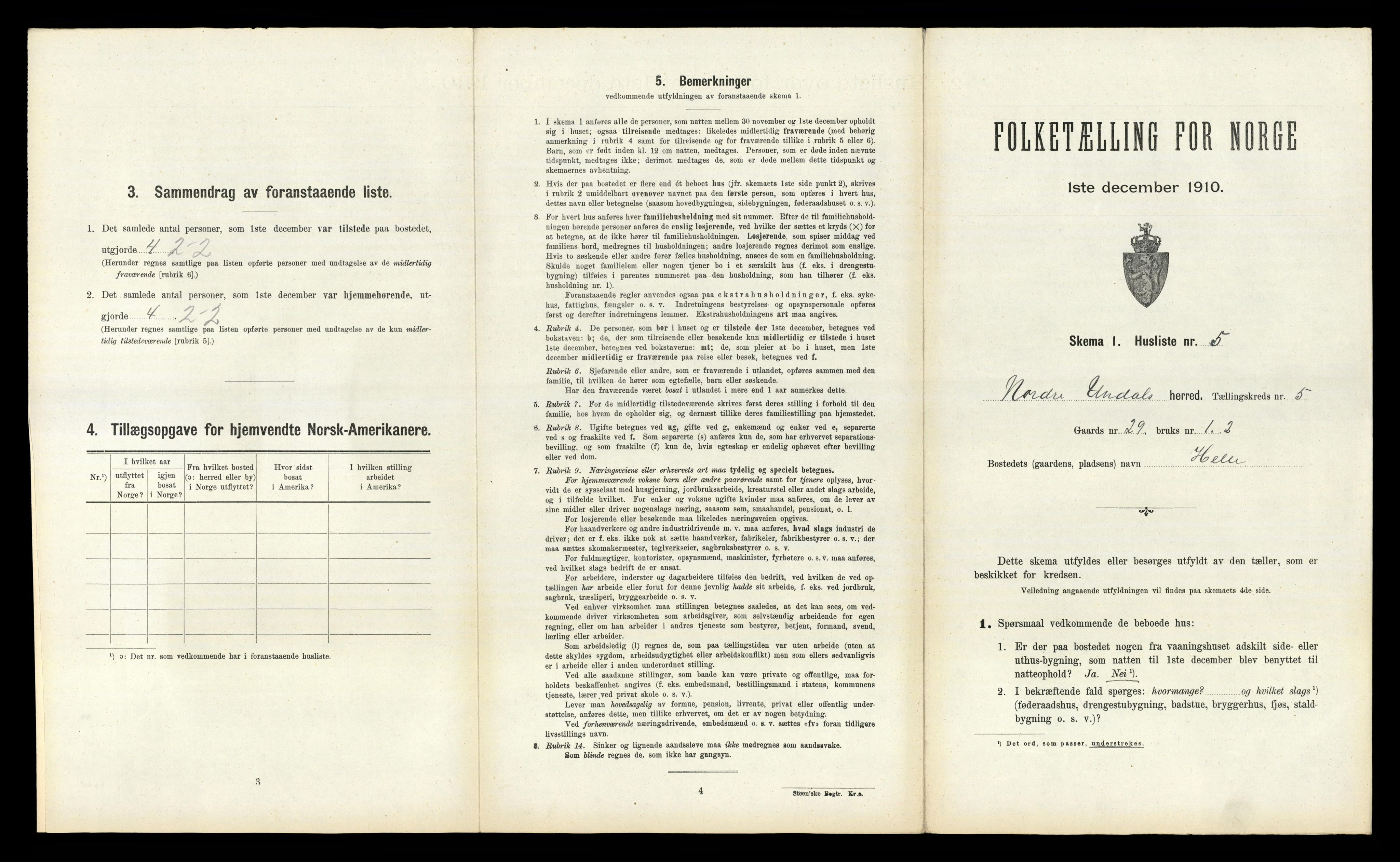 RA, Folketelling 1910 for 1028 Nord-Audnedal herred, 1910, s. 406