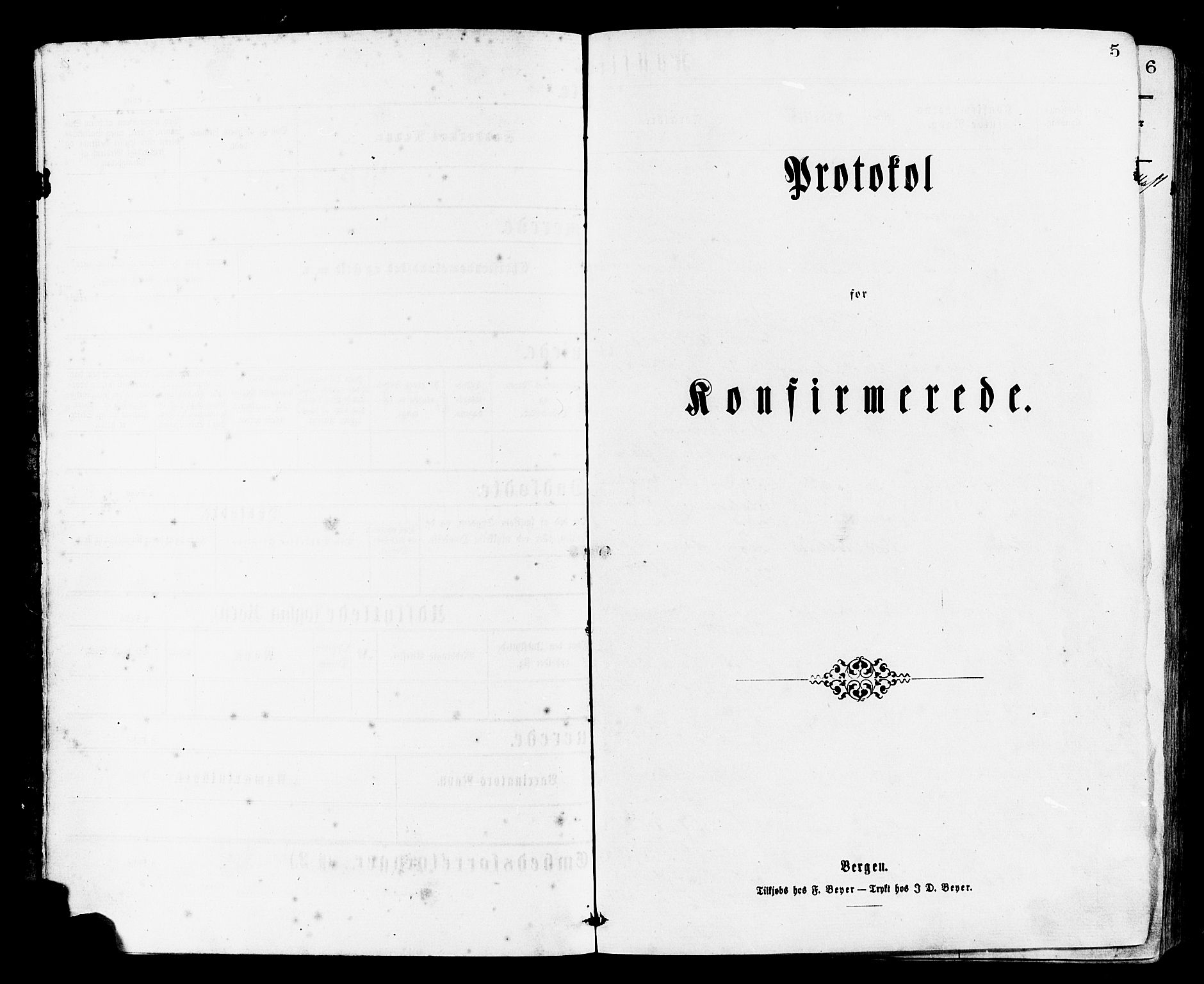 Avaldsnes sokneprestkontor, SAST/A -101851/H/Ha/Haa/L0012: Ministerialbok nr. A 12, 1865-1880, s. 5