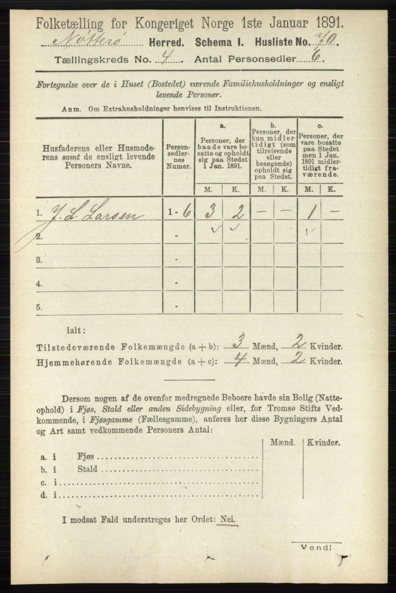 RA, Folketelling 1891 for 0722 Nøtterøy herred, 1891, s. 2013