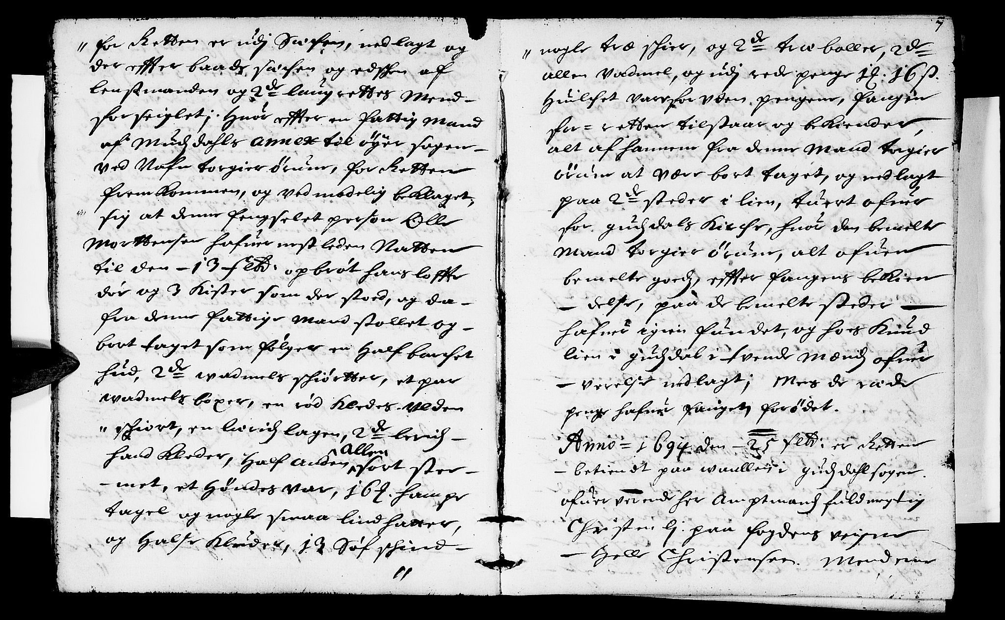 Sorenskriverier i Gudbrandsdalen, SAH/TING-036/G/Gb/Gbb/L0017: Tingbok - Sør-Gudbrandsdal, 1694, s. 6b-7a