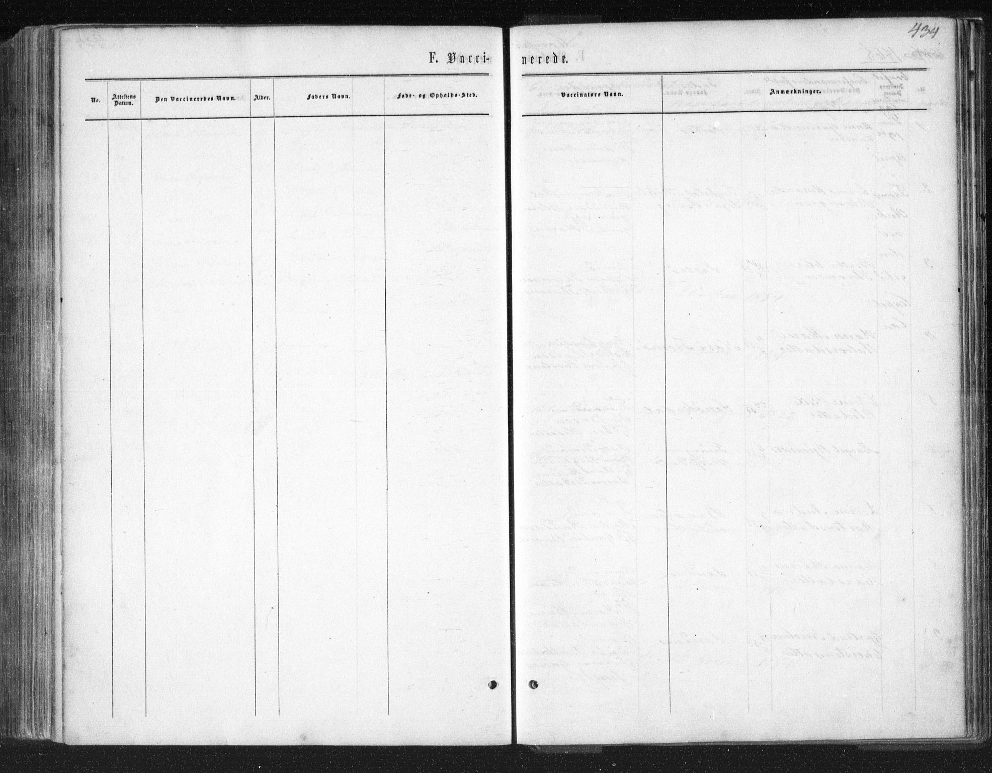 Tromøy sokneprestkontor, AV/SAK-1111-0041/F/Fa/L0007: Ministerialbok nr. A 7, 1864-1869, s. 434