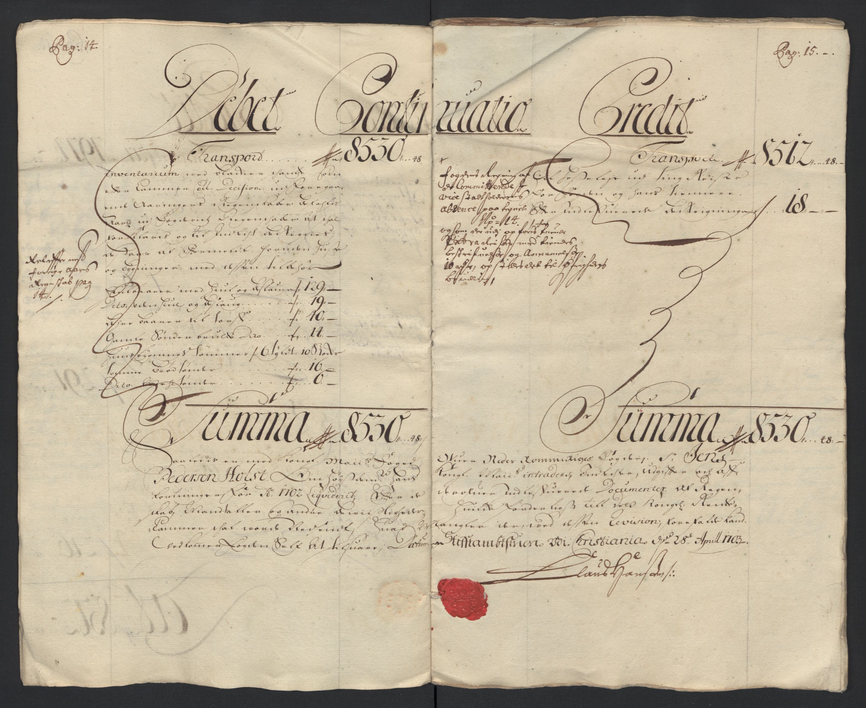 Rentekammeret inntil 1814, Reviderte regnskaper, Fogderegnskap, AV/RA-EA-4092/R11/L0585: Fogderegnskap Nedre Romerike, 1702, s. 11