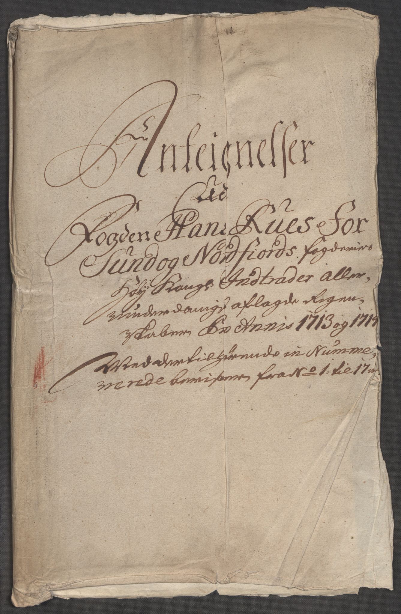 Rentekammeret inntil 1814, Reviderte regnskaper, Fogderegnskap, AV/RA-EA-4092/R53/L3438: Fogderegnskap Sunn- og Nordfjord, 1714, s. 368