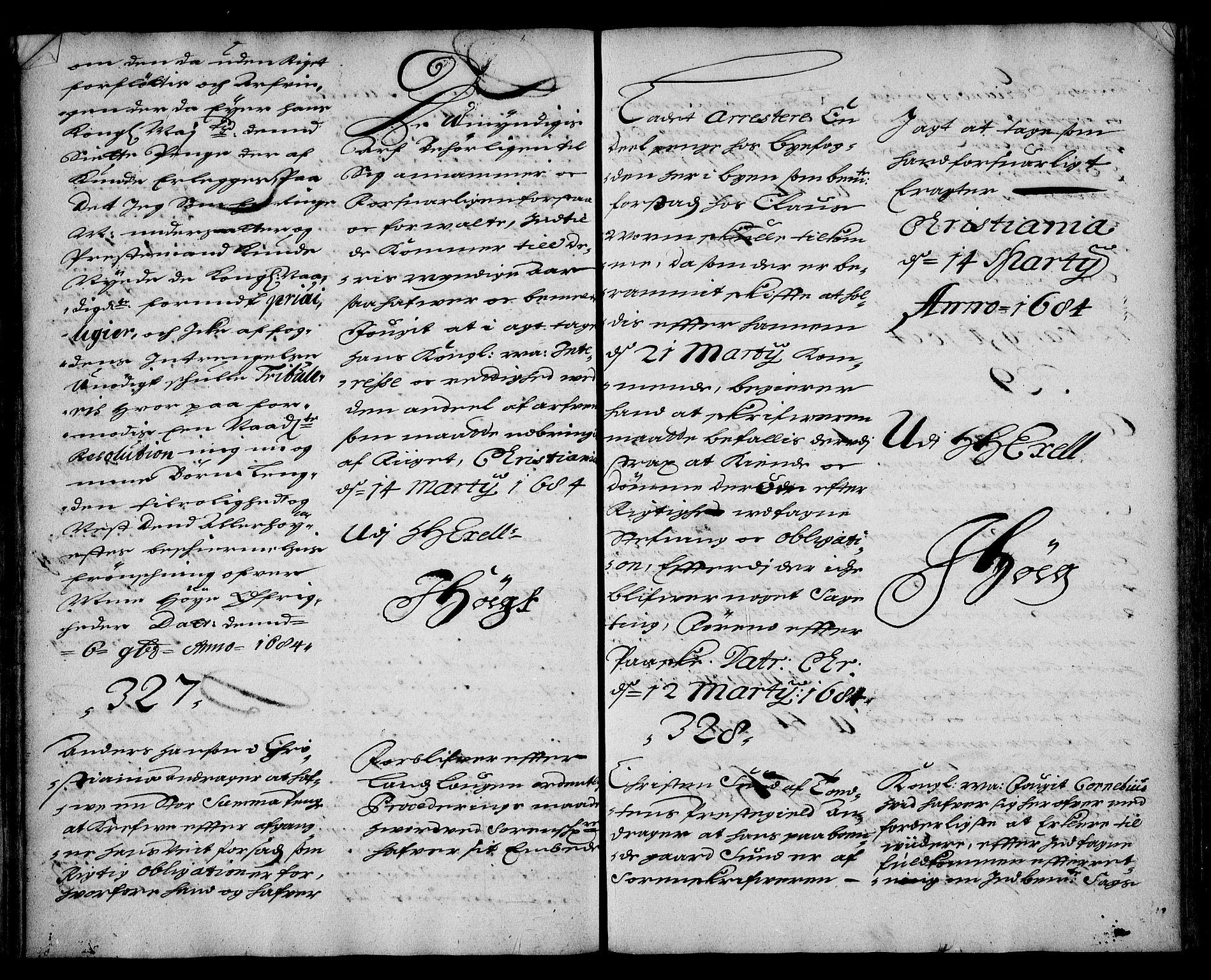 Stattholderembetet 1572-1771, AV/RA-EA-2870/Ae/L0001: Supplikasjons- og resolusjonsprotokoll, 1683-1684