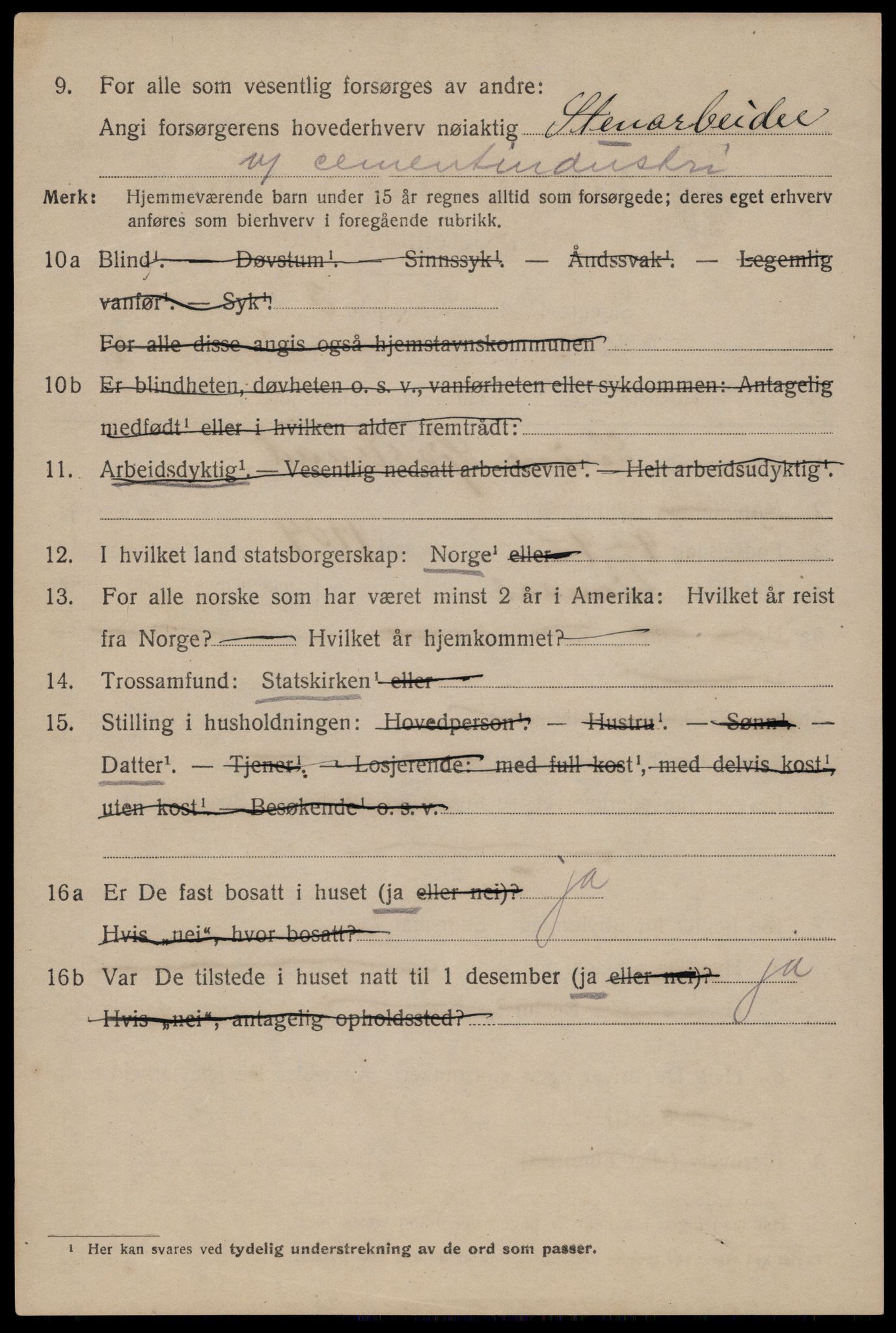 SAST, Folketelling 1920 for 1106 Haugesund kjøpstad, 1920, s. 12110