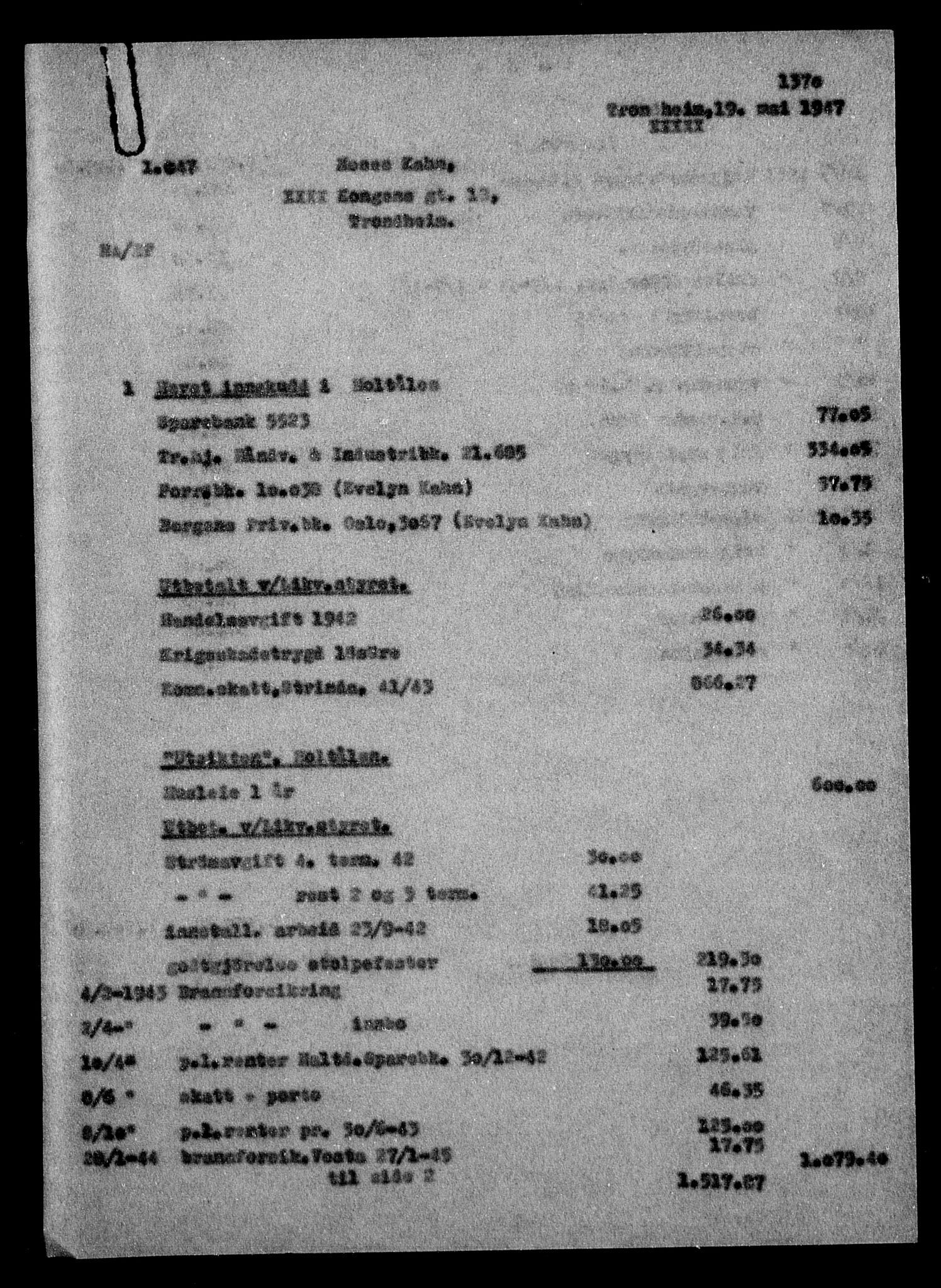 Justisdepartementet, Tilbakeføringskontoret for inndratte formuer, AV/RA-S-1564/H/Hc/Hca/L0900: --, 1945-1947, s. 13