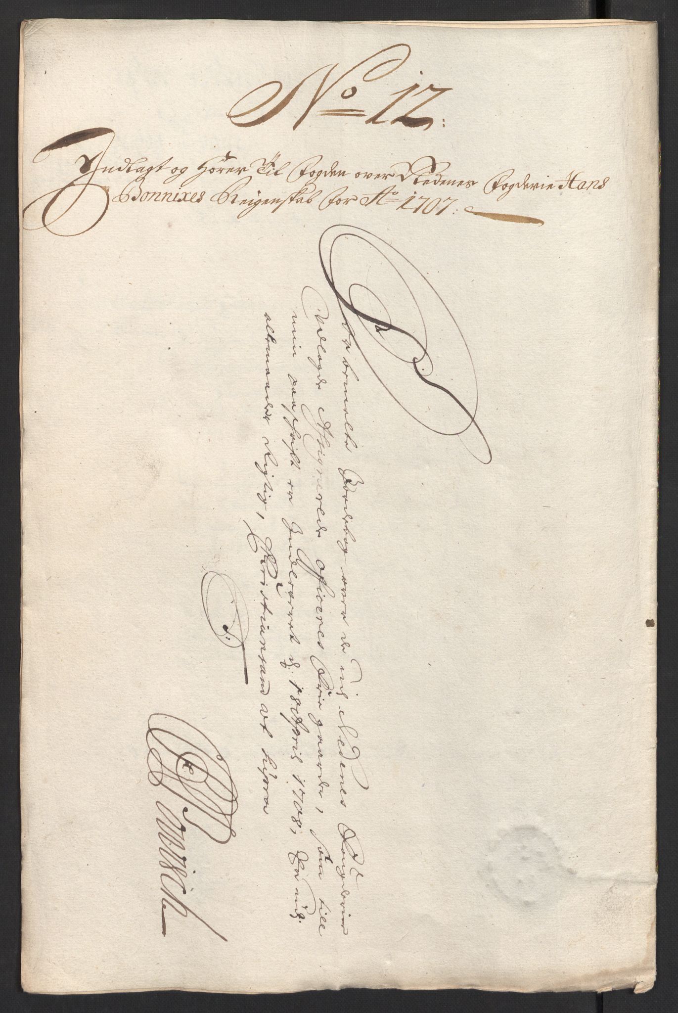 Rentekammeret inntil 1814, Reviderte regnskaper, Fogderegnskap, AV/RA-EA-4092/R39/L2318: Fogderegnskap Nedenes, 1706-1709, s. 167