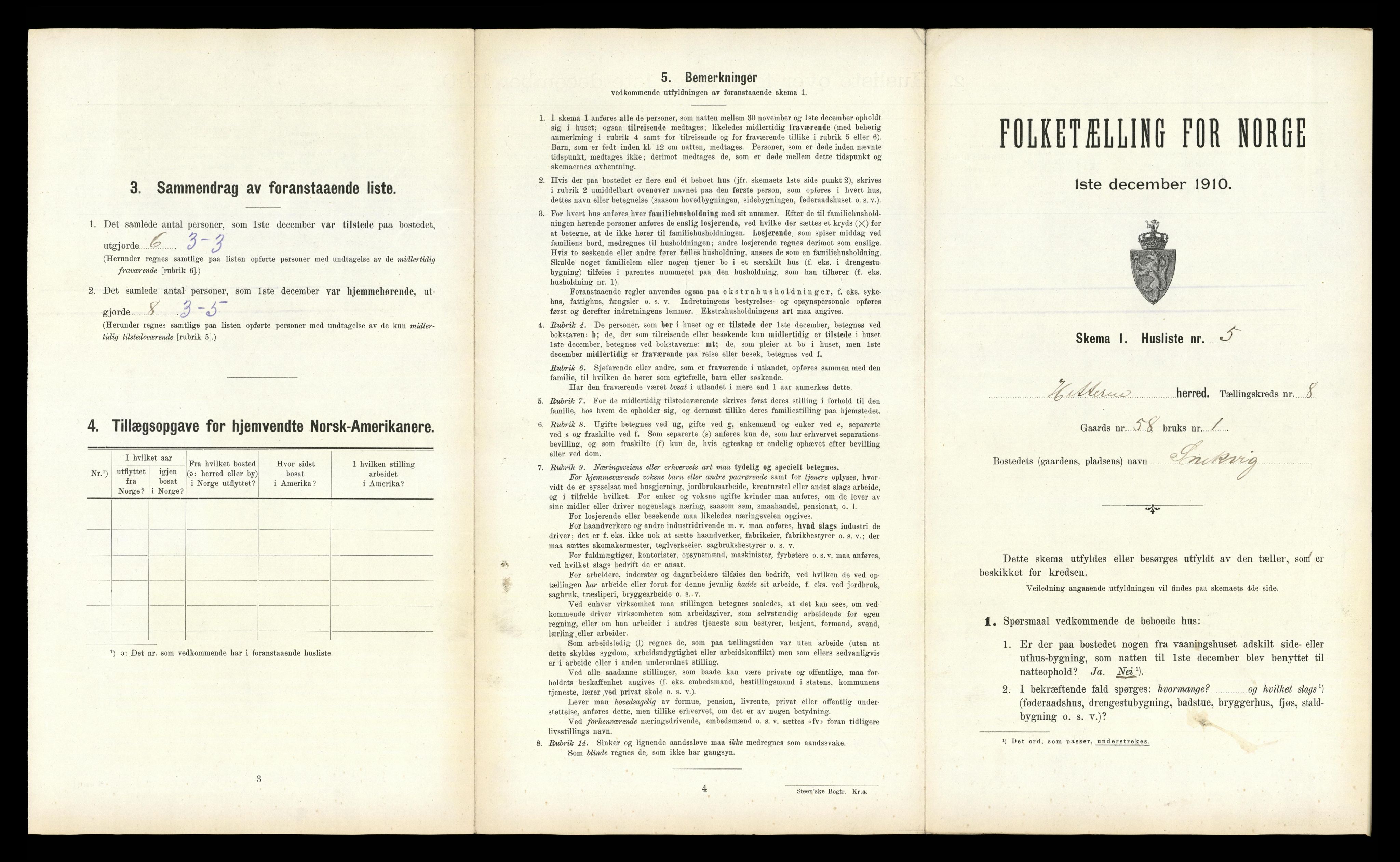 RA, Folketelling 1910 for 1617 Hitra herred, 1910, s. 651