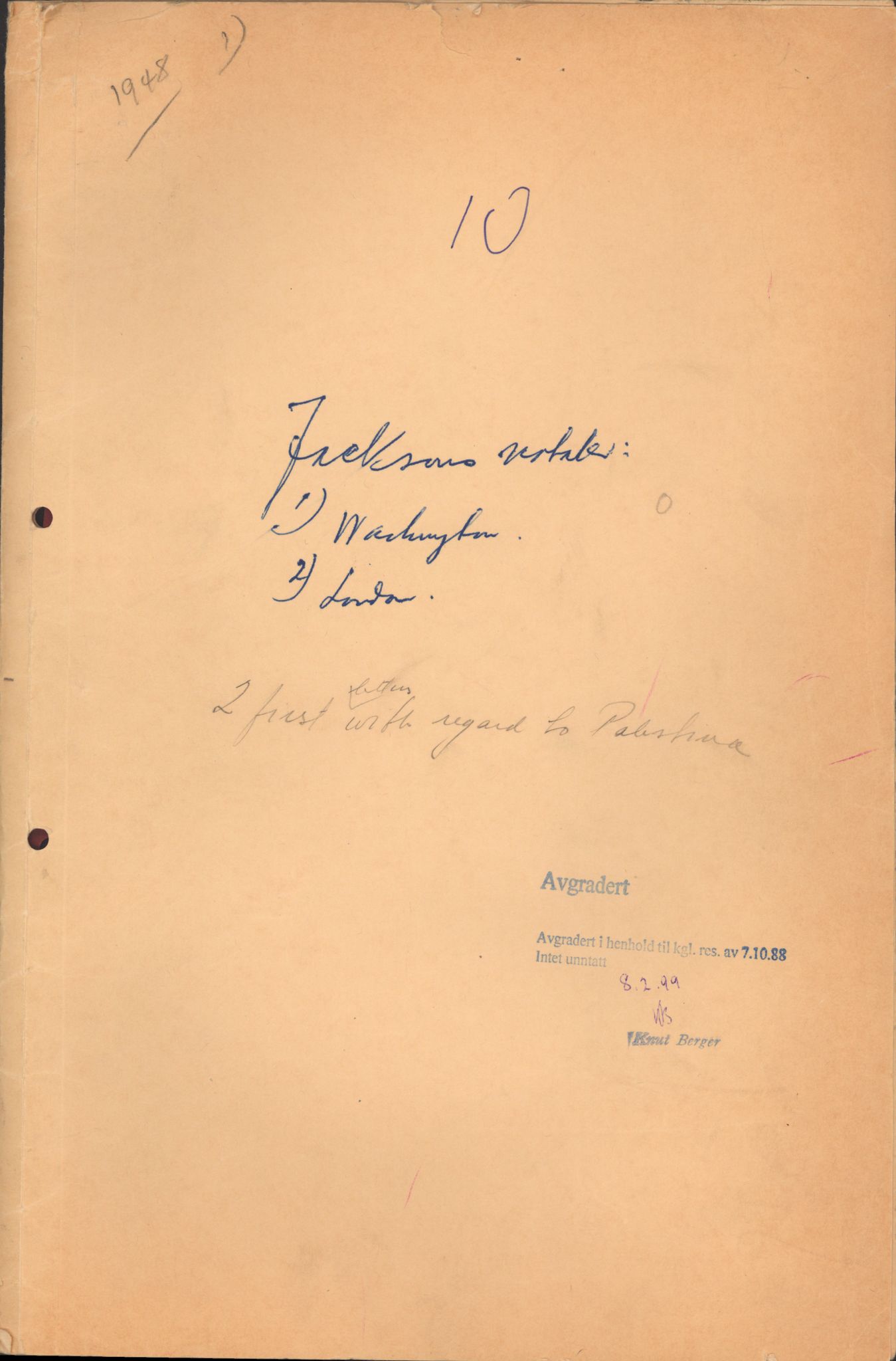Lie, Trygve, RA/PA-1407/D/L0014: Generalsekretærens papirer., 1947-1953, s. 120