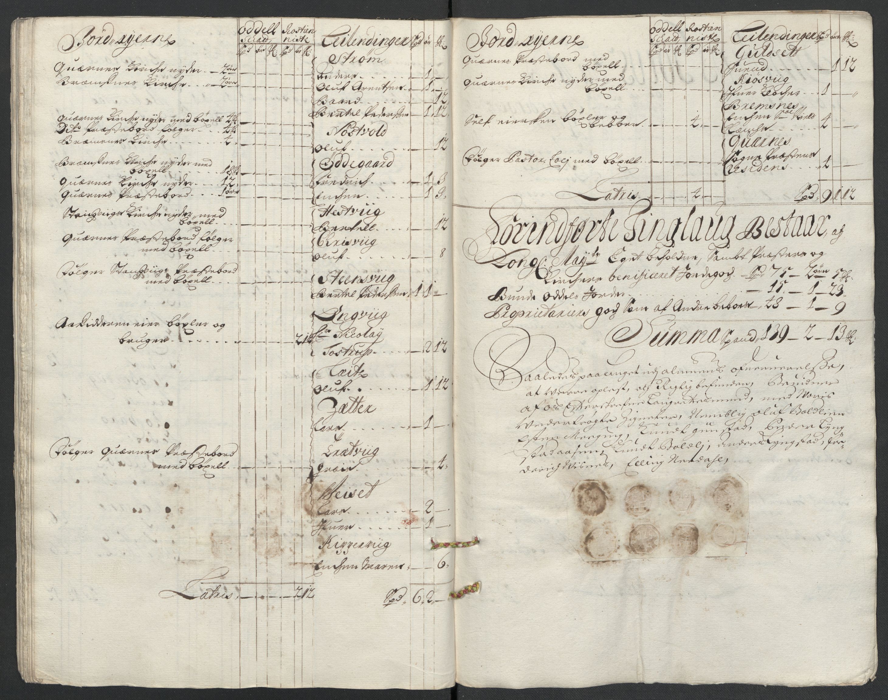 Rentekammeret inntil 1814, Reviderte regnskaper, Fogderegnskap, AV/RA-EA-4092/R56/L3737: Fogderegnskap Nordmøre, 1697-1698, s. 61