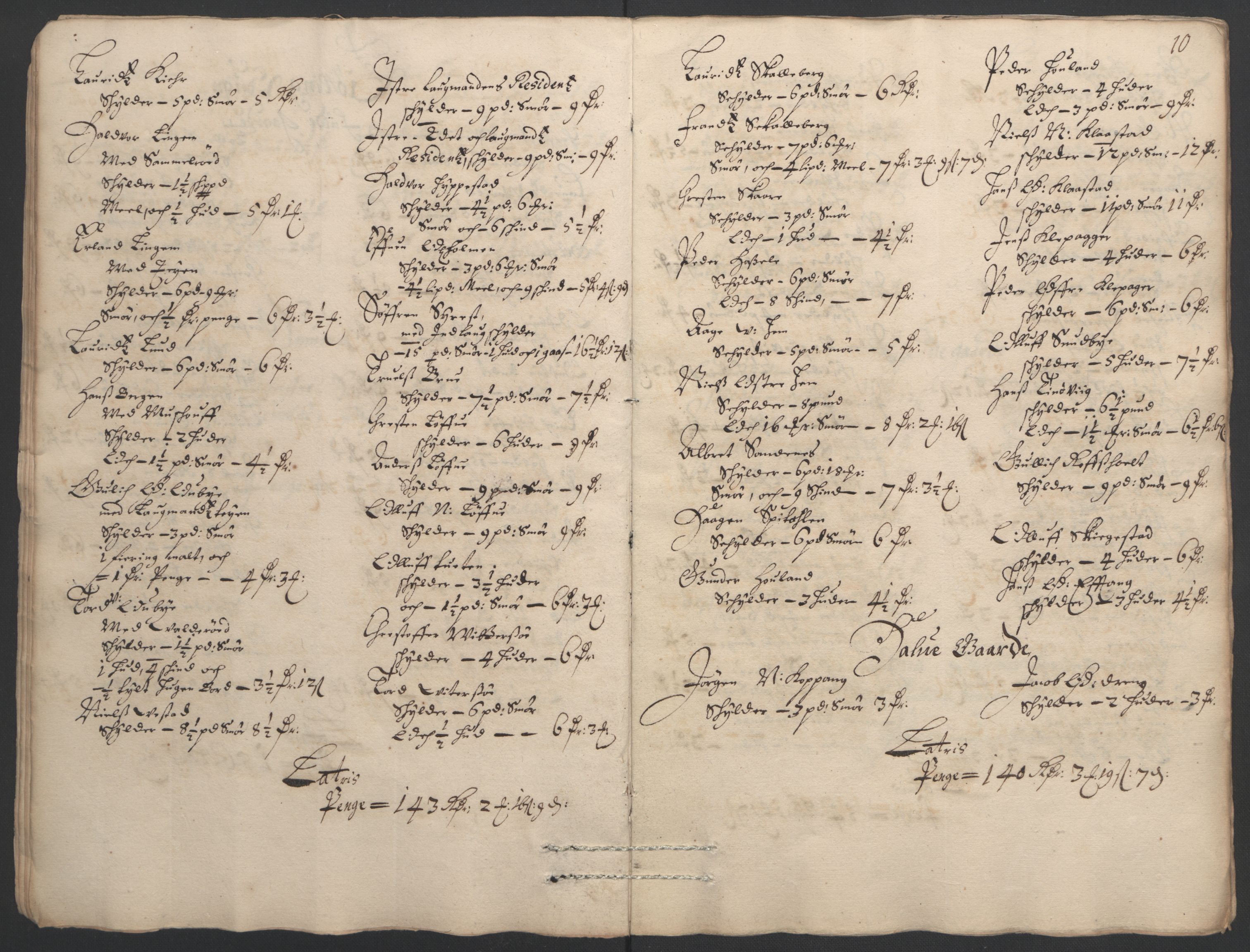 Rentekammeret inntil 1814, Reviderte regnskaper, Fogderegnskap, AV/RA-EA-4092/R33/L1965: Fogderegnskap Larvik grevskap, 1669-1670, s. 125