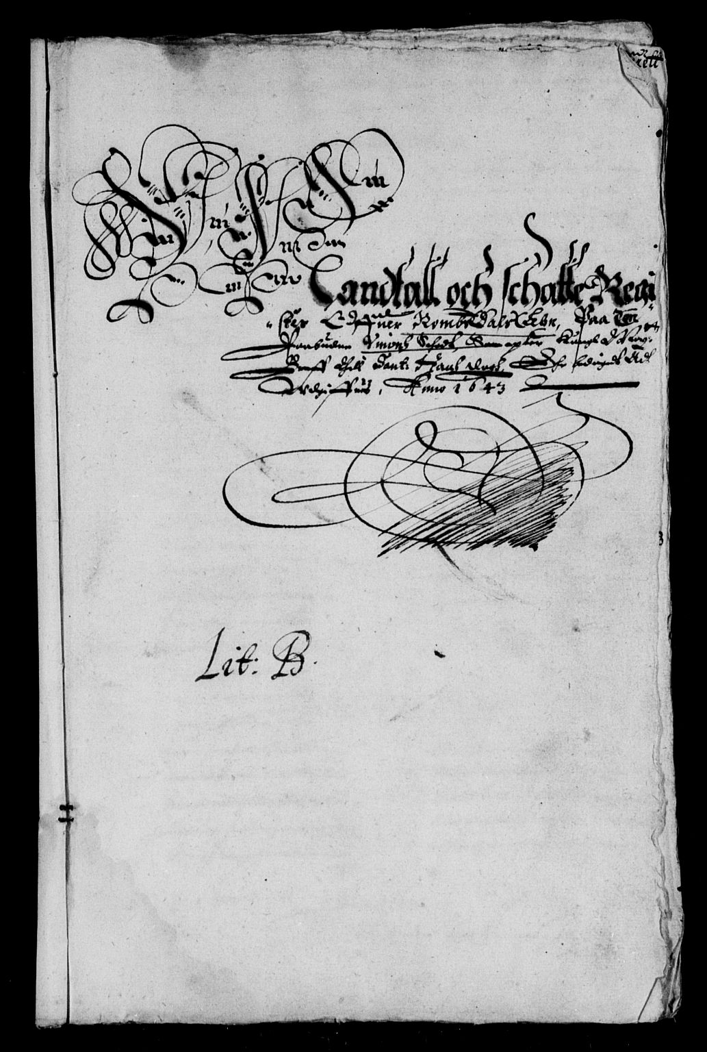 Rentekammeret inntil 1814, Reviderte regnskaper, Lensregnskaper, AV/RA-EA-5023/R/Rb/Rbw/L0077: Trondheim len, 1642-1644