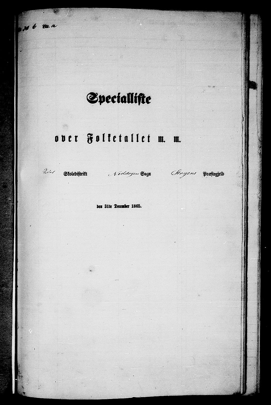RA, Folketelling 1865 for 1448P Stryn prestegjeld, 1865, s. 84
