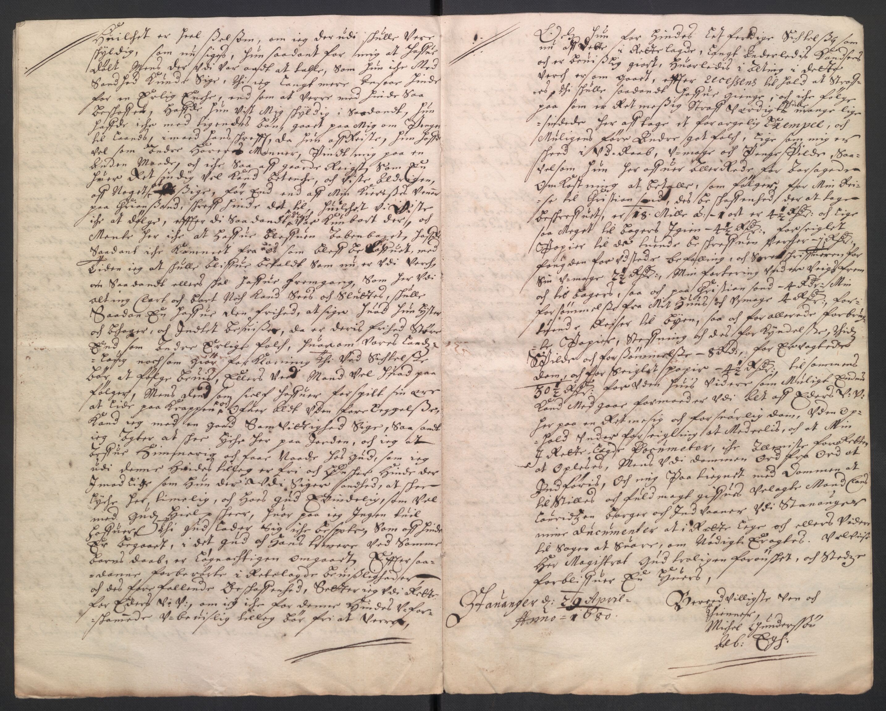 Rentekammeret inntil 1814, Reviderte regnskaper, Byregnskaper, AV/RA-EA-4066/R/Ro/L0301: [O3] Kontribusjonsregnskap, 1679-1684, s. 82