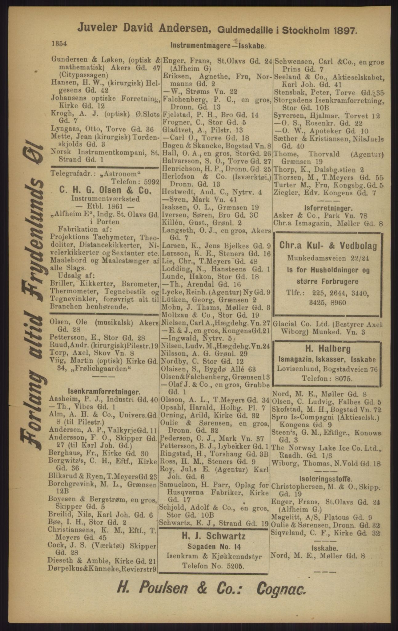 Kristiania/Oslo adressebok, PUBL/-, 1902, s. 1354