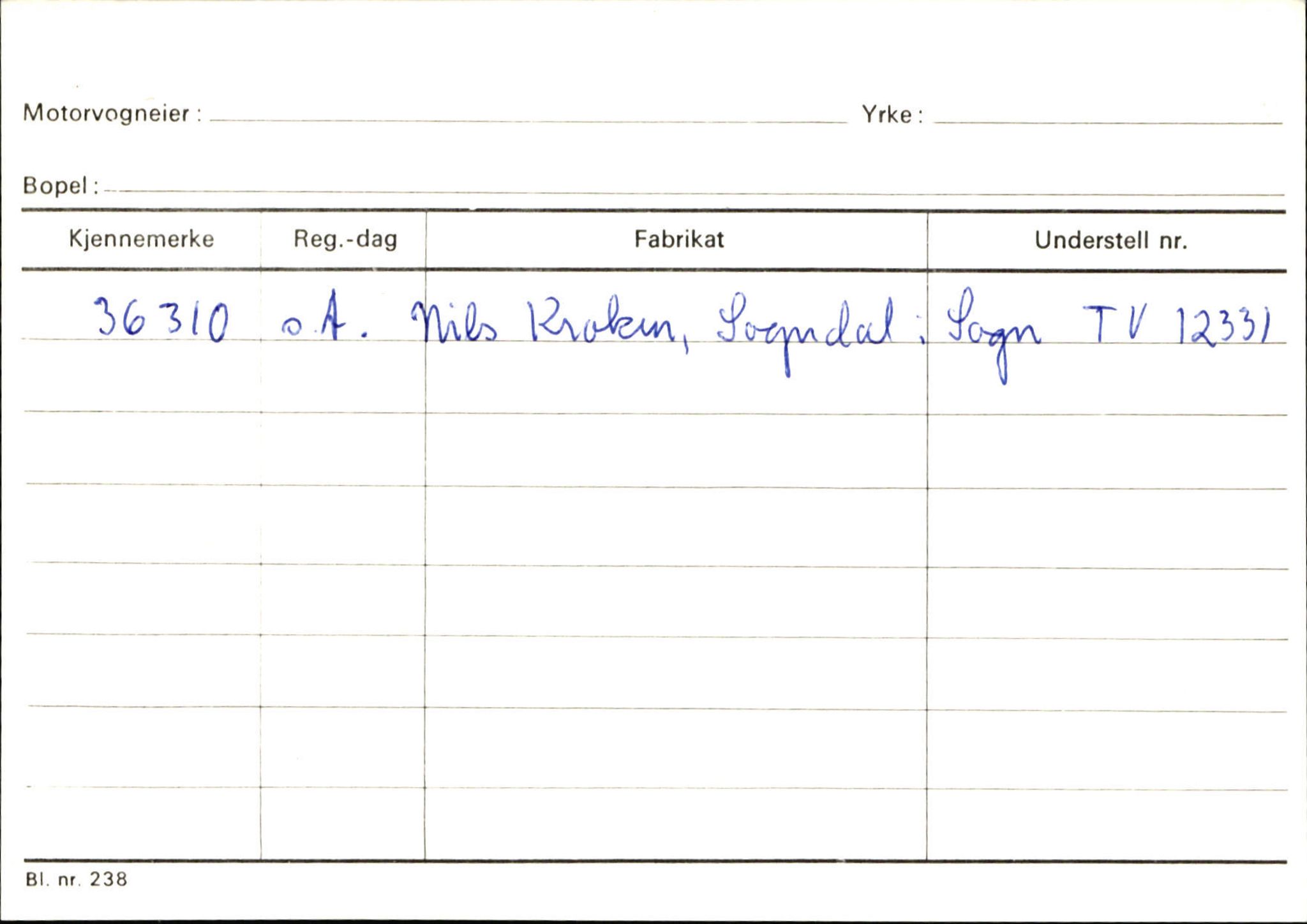 Statens vegvesen, Sogn og Fjordane vegkontor, AV/SAB-A-5301/4/F/L0131: Eigarregister Høyanger P-Å. Stryn S-Å, 1945-1975, s. 842