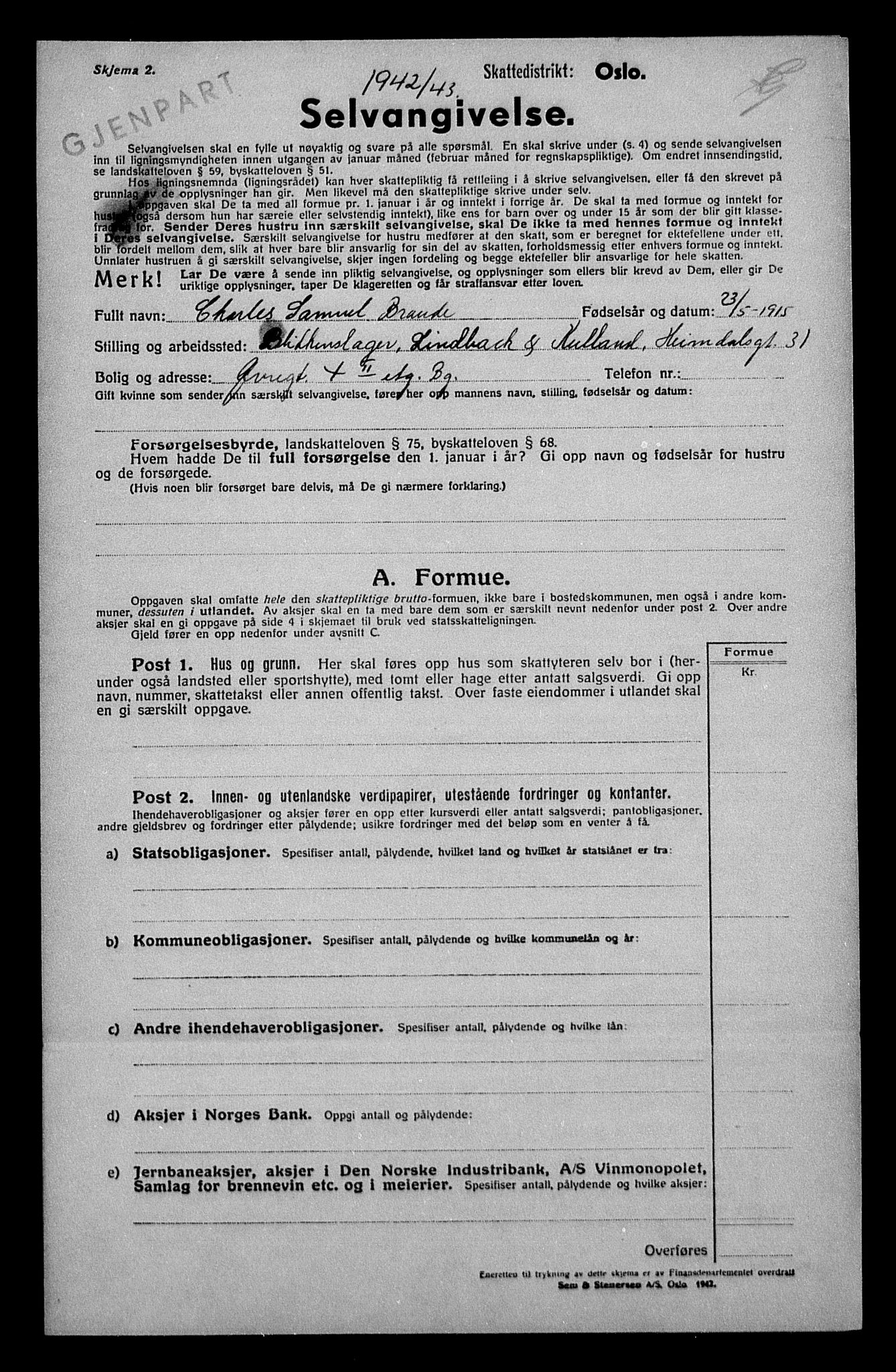 Justisdepartementet, Tilbakeføringskontoret for inndratte formuer, AV/RA-S-1564/H/Hc/Hcc/L0927: --, 1945-1947, s. 569