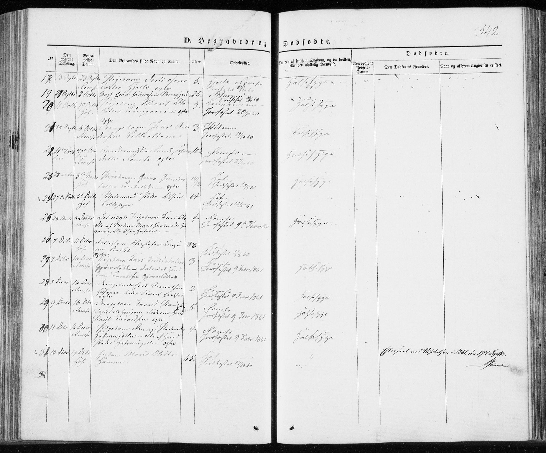 Ministerialprotokoller, klokkerbøker og fødselsregistre - Møre og Romsdal, AV/SAT-A-1454/590/L1013: Ministerialbok nr. 590A05, 1847-1877, s. 342