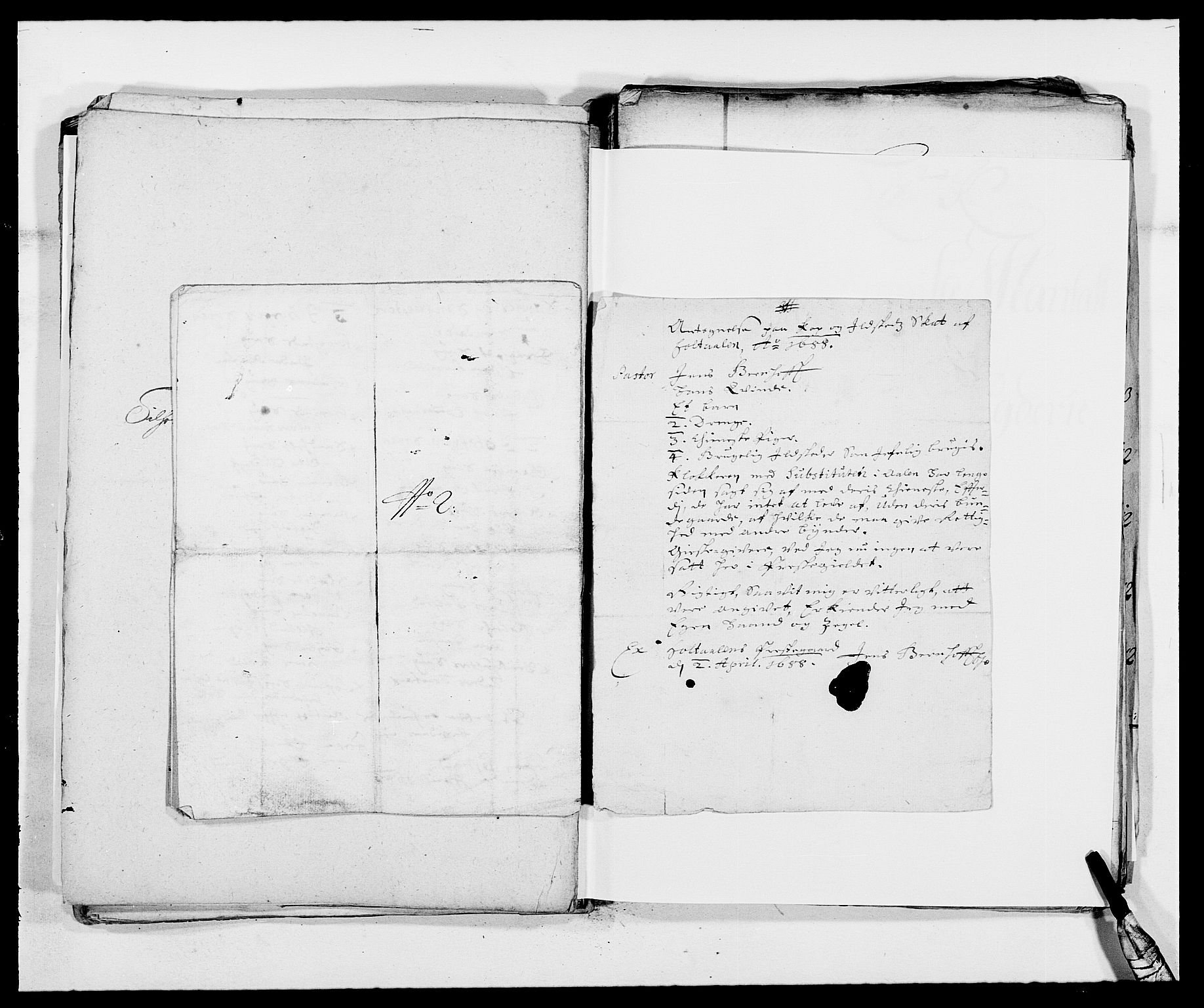 Rentekammeret inntil 1814, Reviderte regnskaper, Fogderegnskap, RA/EA-4092/R59/L3939: Fogderegnskap Gauldal, 1687-1688, s. 245