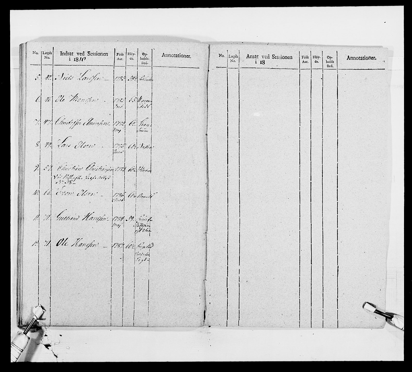 Generalitets- og kommissariatskollegiet, Det kongelige norske kommissariatskollegium, AV/RA-EA-5420/E/Eh/L0003: 1. Sønnafjelske dragonregiment, 1767-1812, s. 799