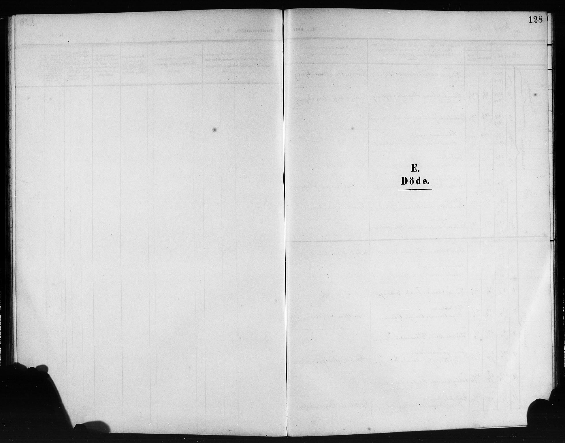 Lindås Sokneprestembete, SAB/A-76701/H/Hab: Klokkerbok nr. E 4, 1906-1921, s. 128
